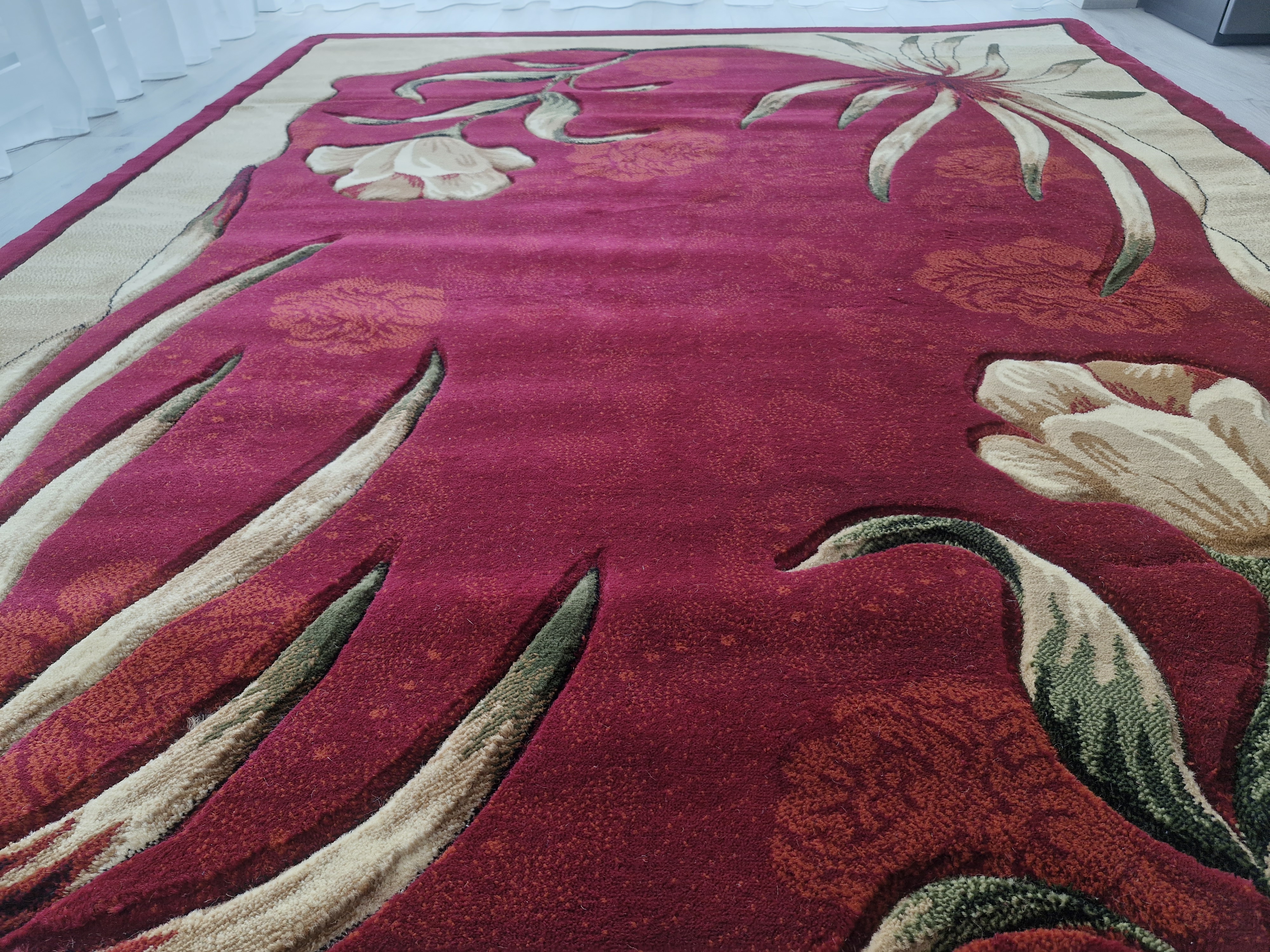 Kilimas "Bordo gėlė"