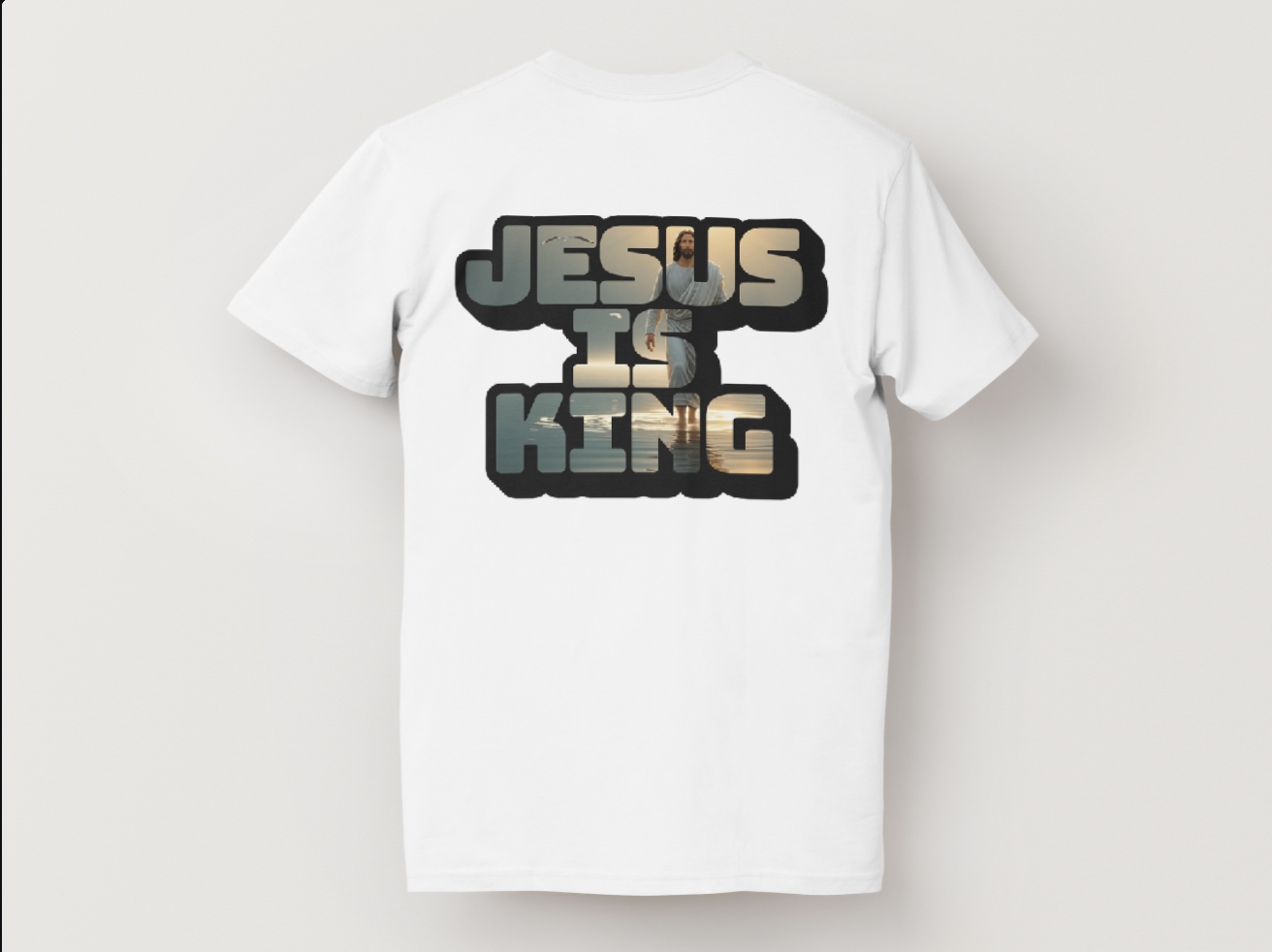 Jesus Is King Walk on Water T-Shirt
