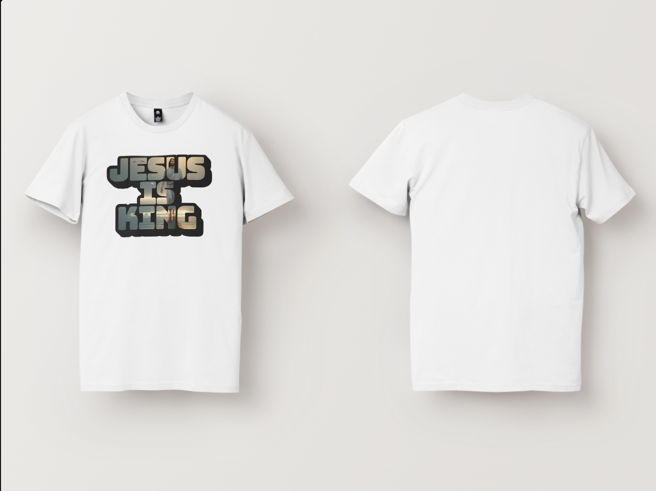 Jesus Is King Walk on Water T-Shirt