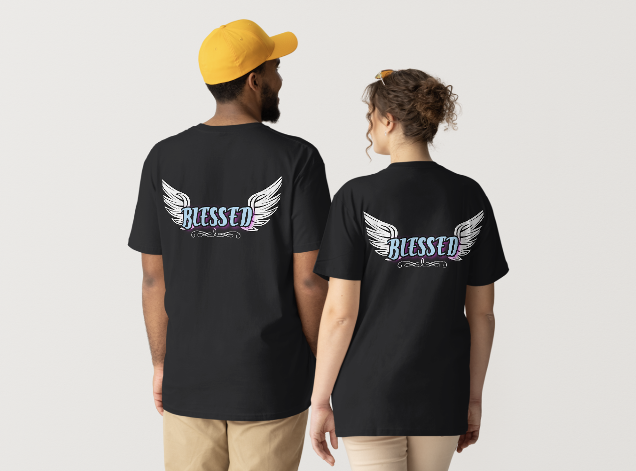 Blessed Wing Graphic T-Shirt