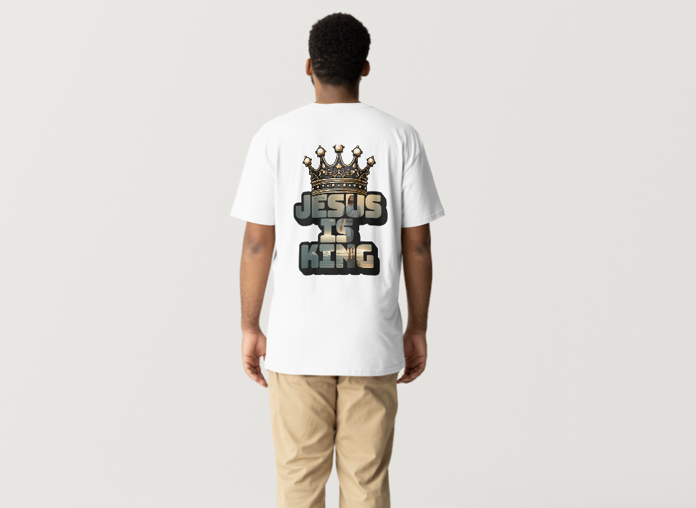 Jesus Is King Crown T-shirt