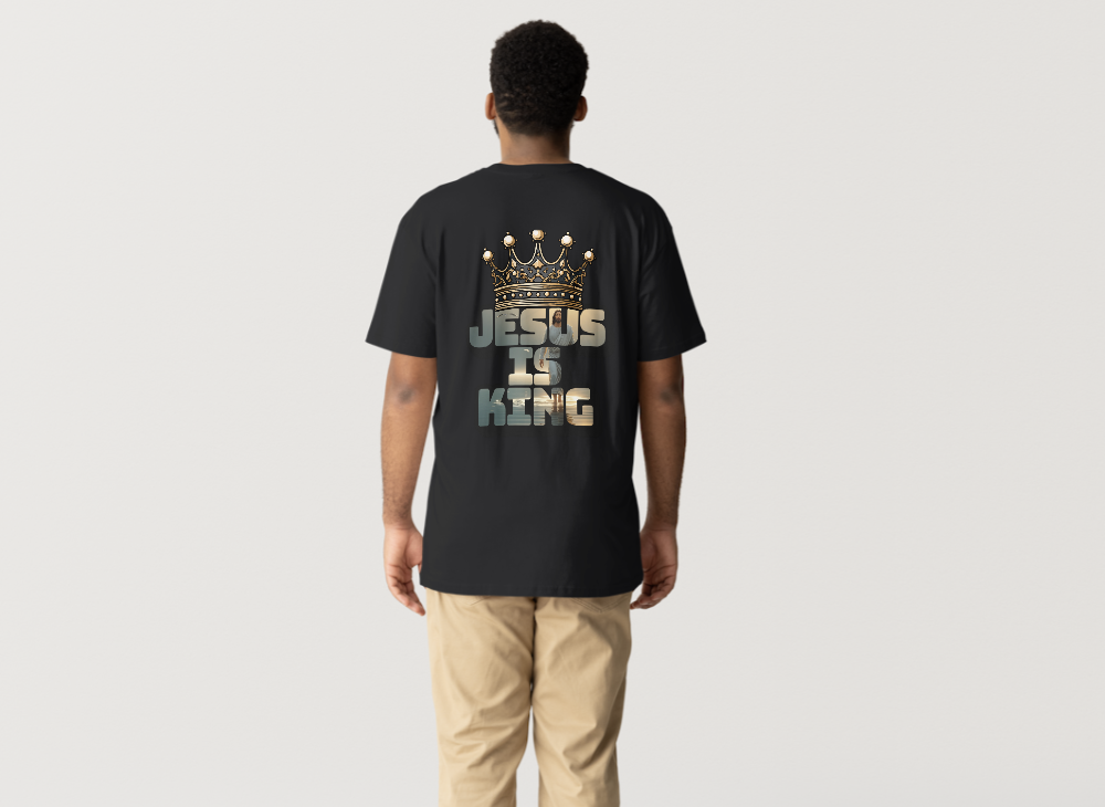 Jesus Is King Crown T-shirt