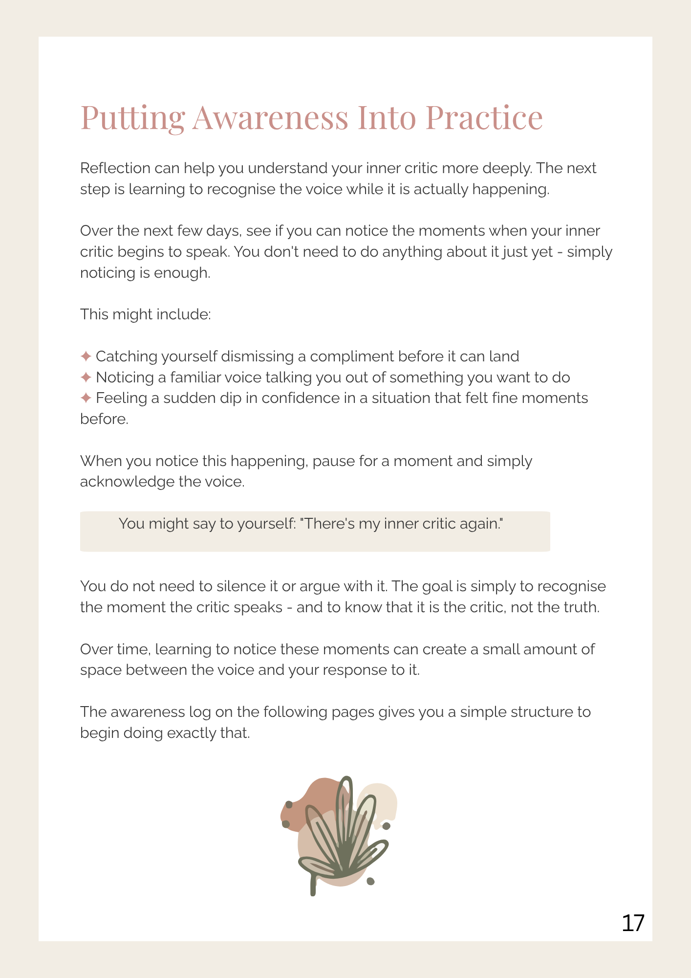 Meet Your Inner Critic