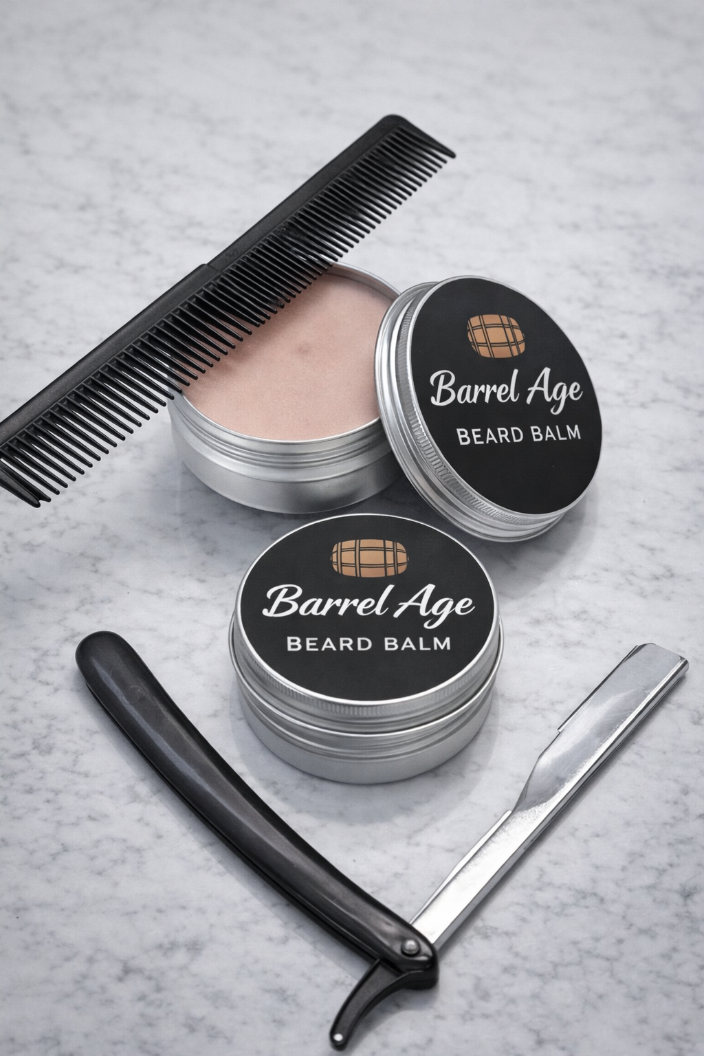 Barrel Aged Beard Balm | Pine Forge Soap Co.