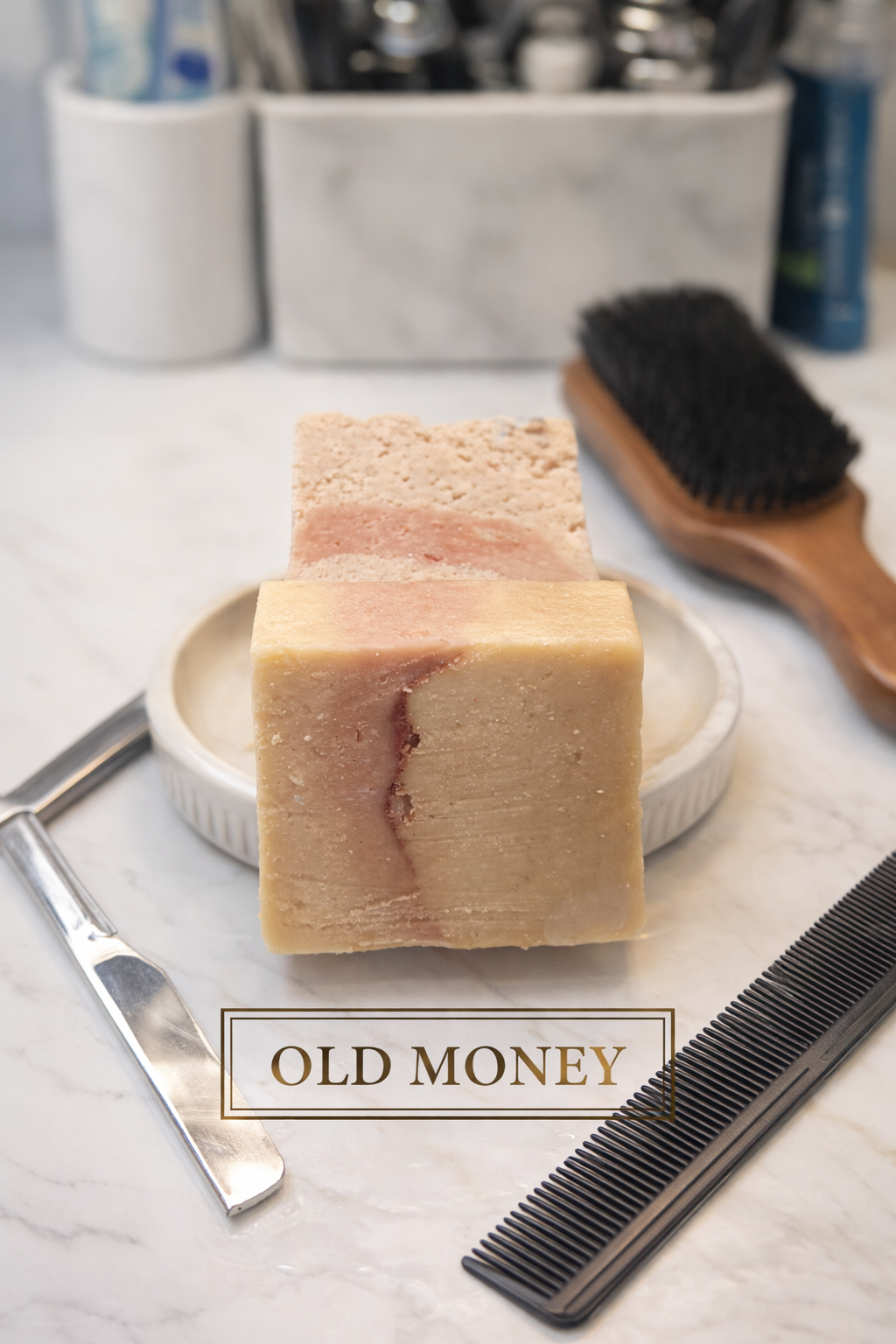 Old Money – Men’s Classic Cologne Tallow Soap | Luxury Cold-Process Bar for Men