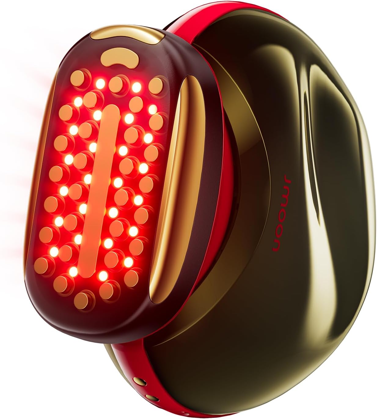 JMOON NouvelleSkin Facial Toning Device, FDA Approved Microcurrent Facial Device & Red Light Therapy for Face, 4 Modes & 5 Intensity Levels for Tightening