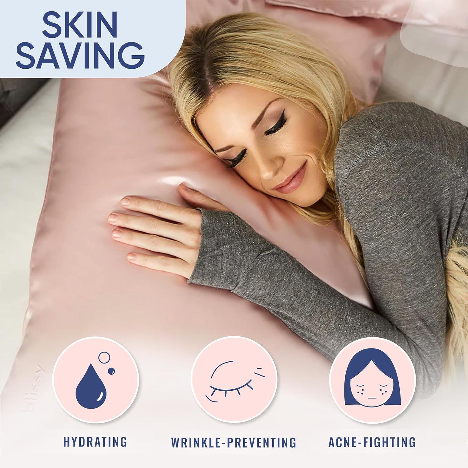 Blissy Silk Pillowcase