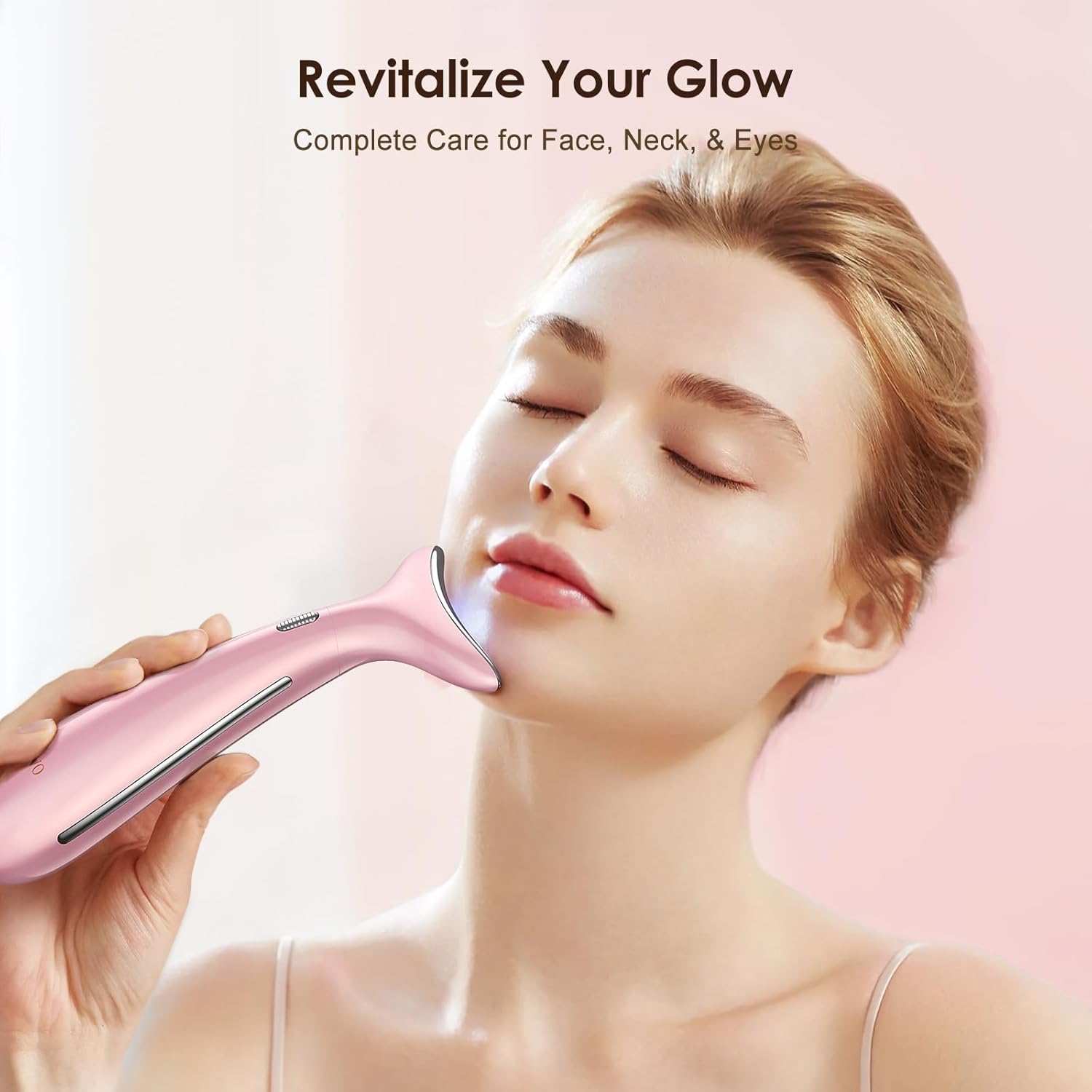 LED Neck and Face Beauty Massager