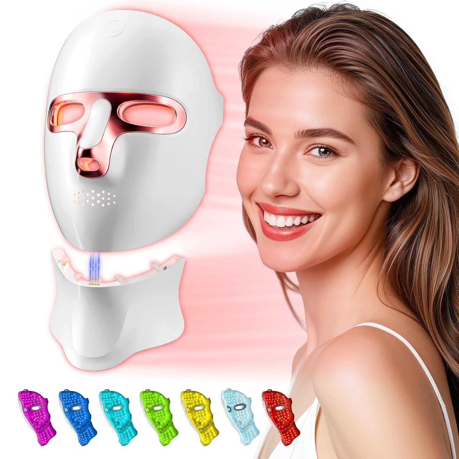 LED Light Therapy Facial Mask