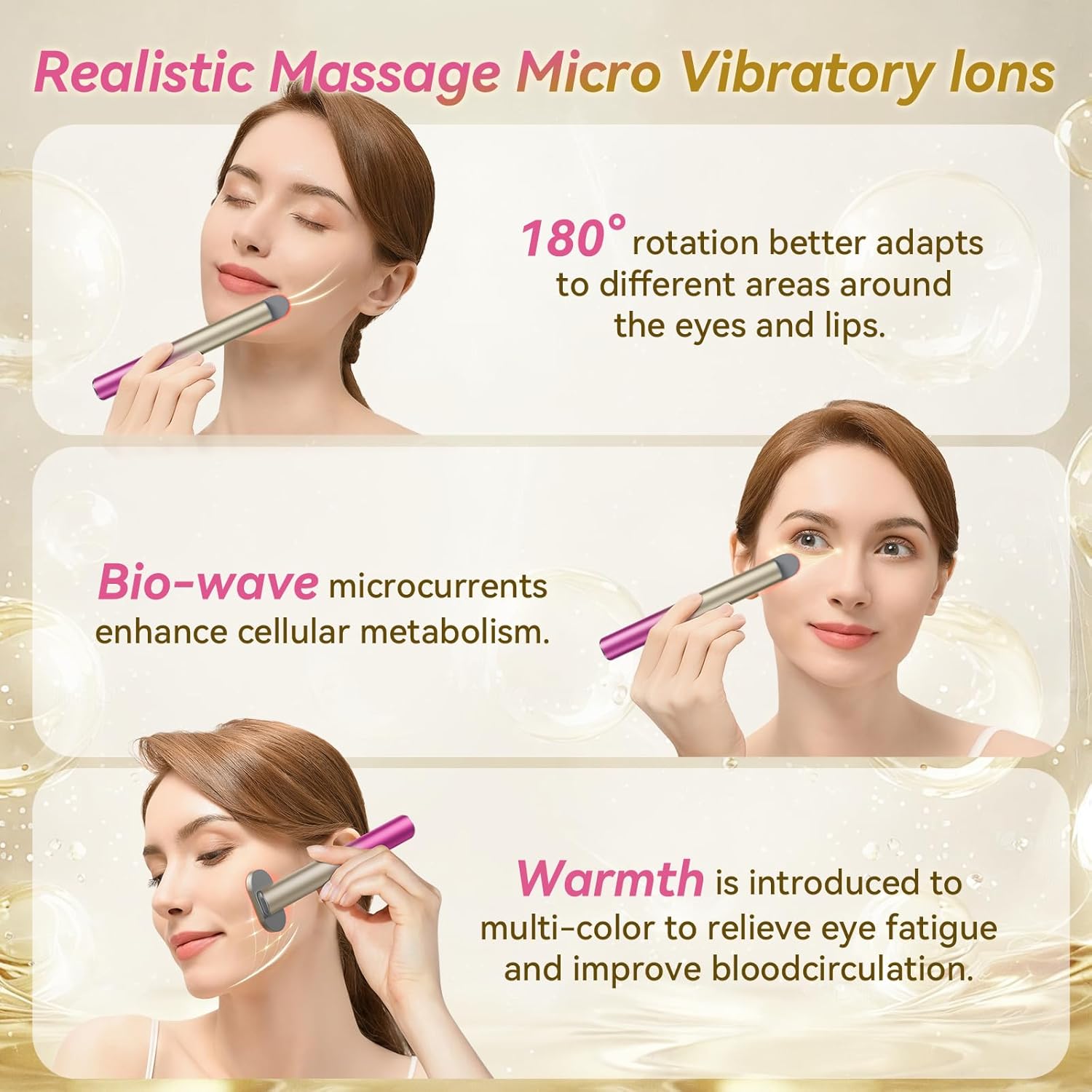 7-in-1 Red Light Therapy, Red Light Therapy for Facial Skin and Eye Care at Home