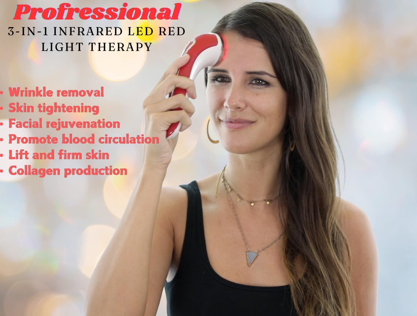Helios X - 3 in 1 Red Light Therapy for Infrared LED Light Therapy and Thermal Heating