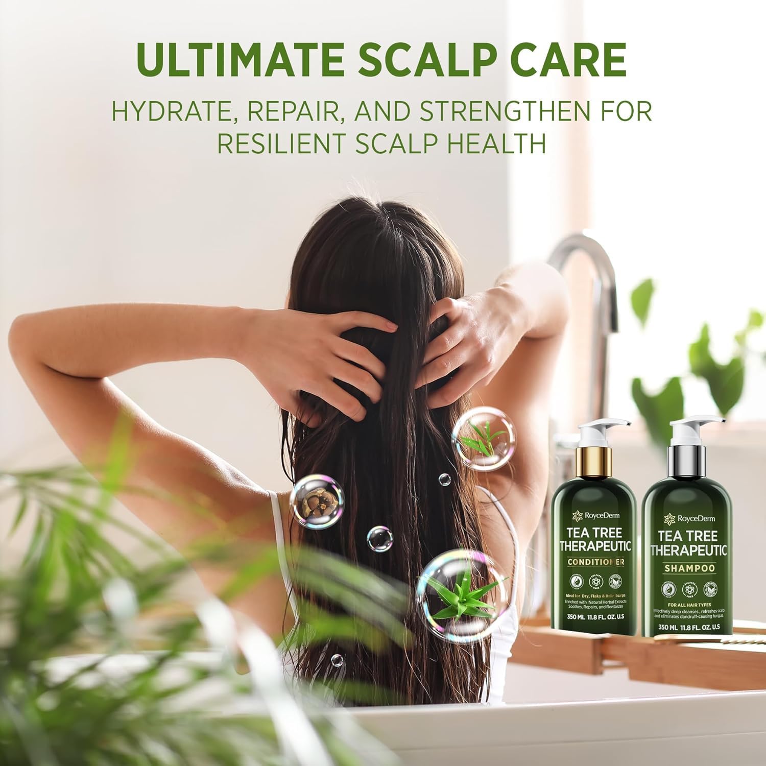 Tea Tree Therapeutic Shampoo & Conditioner Set