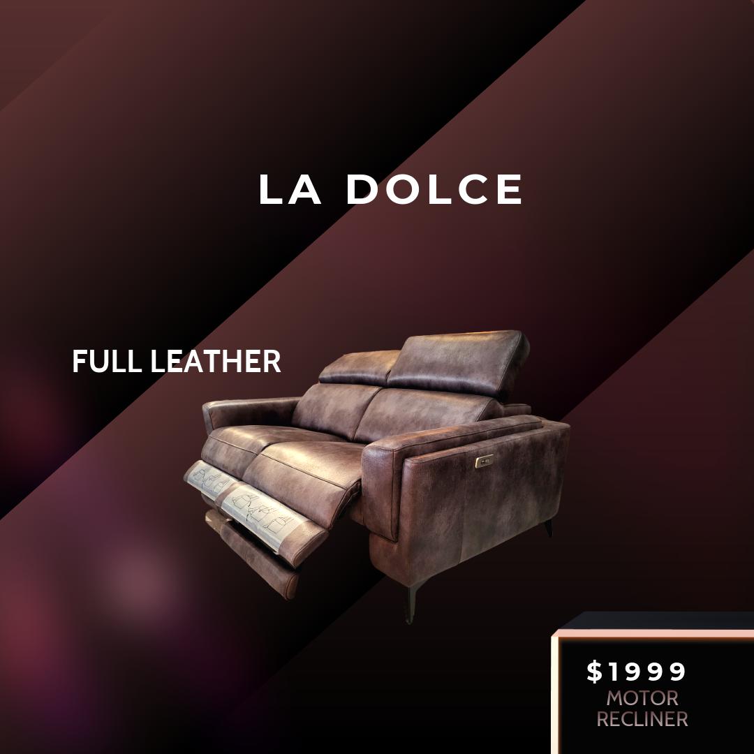 Elegant Italian Leather Sofa Collection