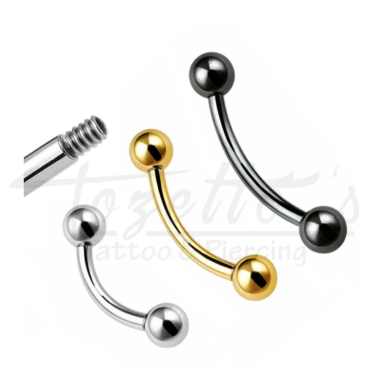 Micro barbell curvo (bananinha)