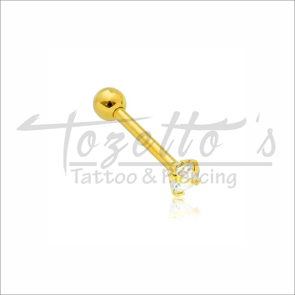 Micro barbell (retinho) ponto de luz