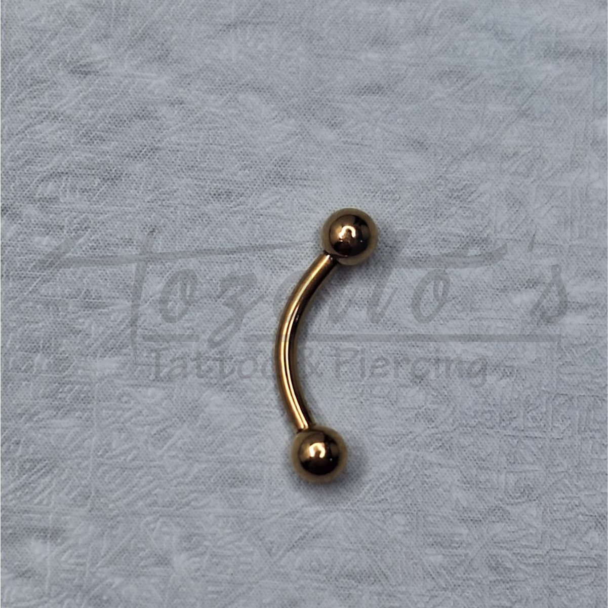 Micro barbell curvo (bananinha) 