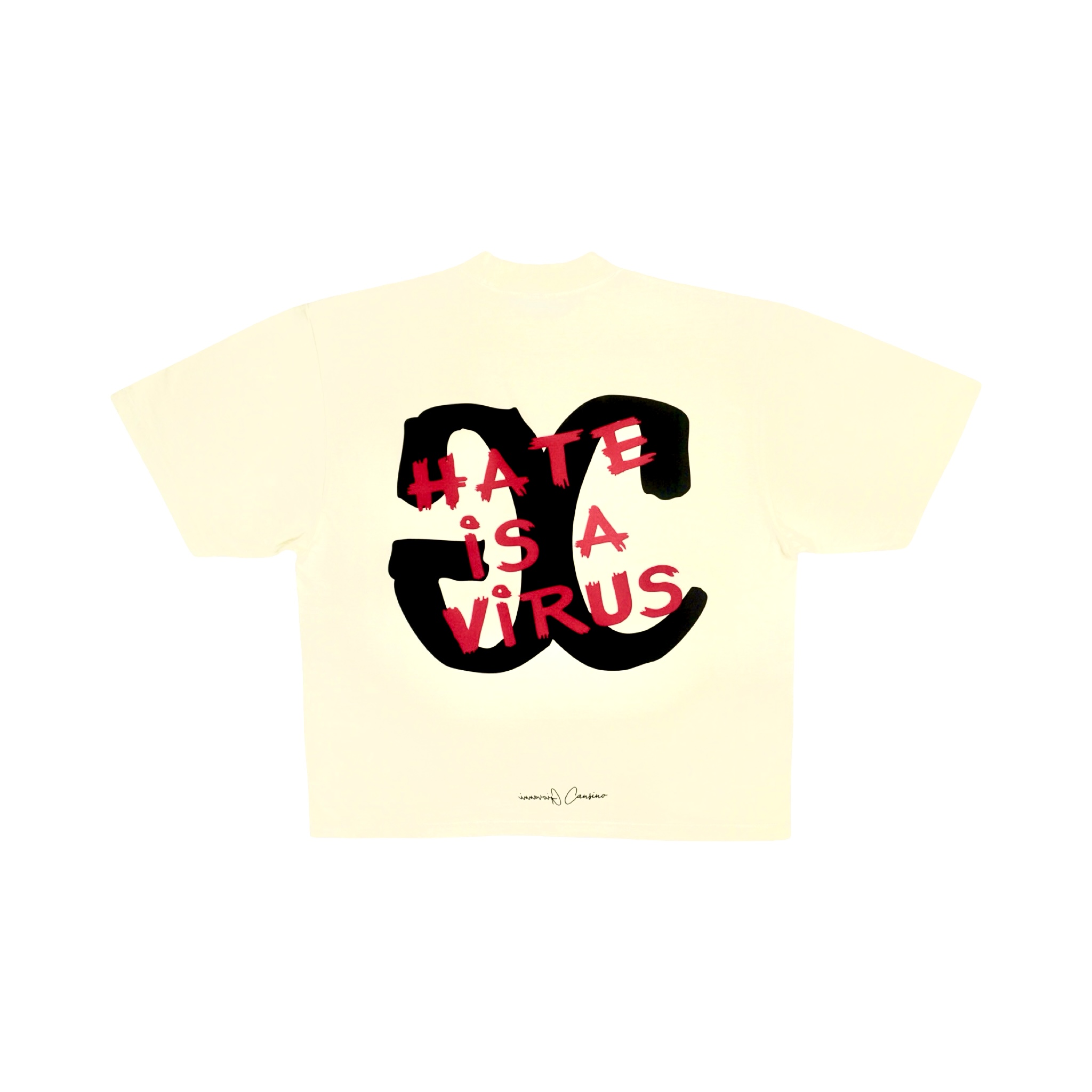 GC HATE IS A VIRUS BOXY TEE