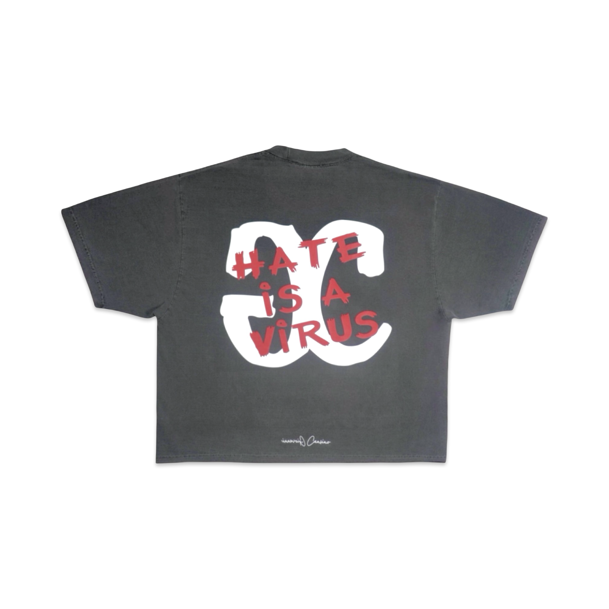 GC HATE IS A VIRUS BOXY TEE 