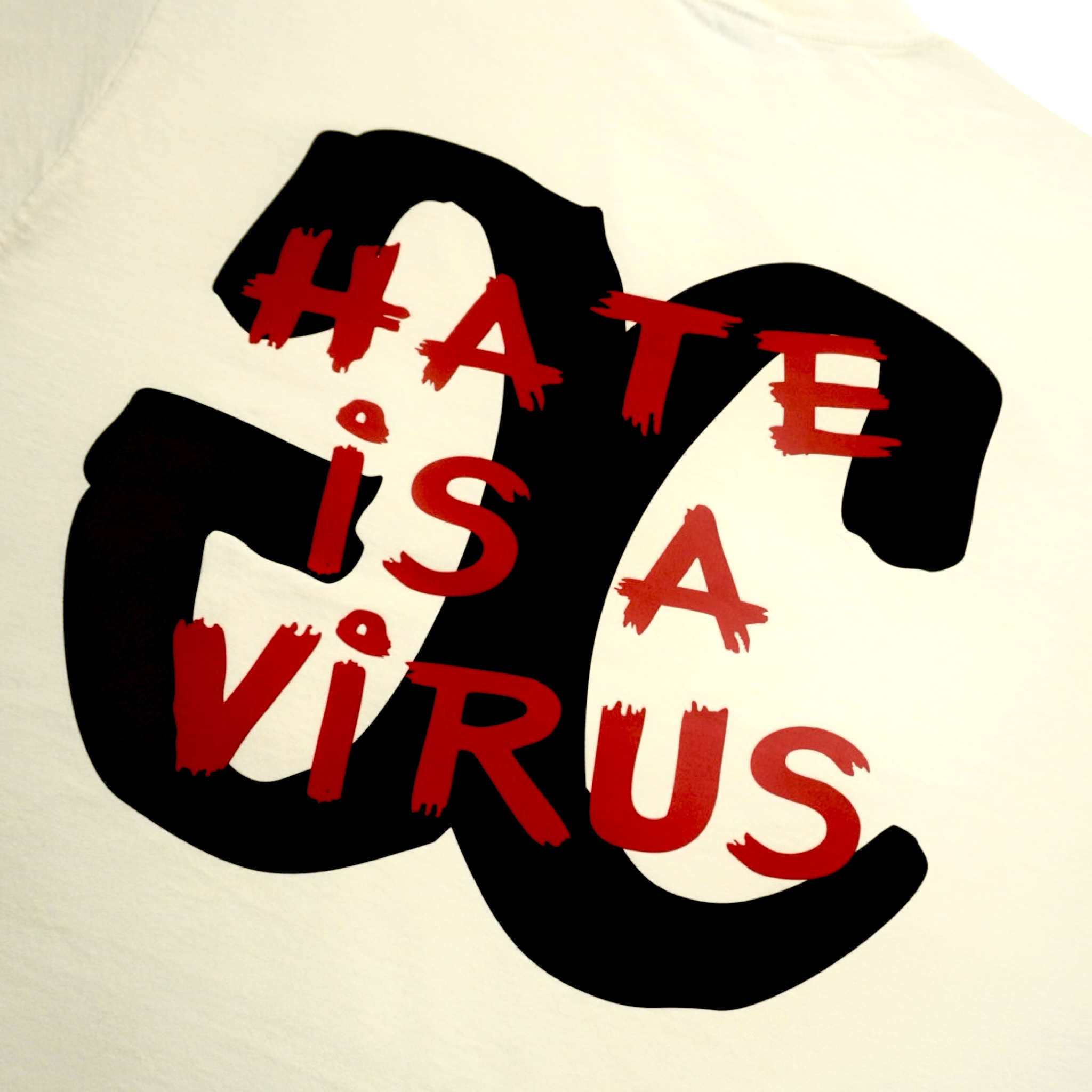 GC HATE IS A VIRUS BOXY TEE