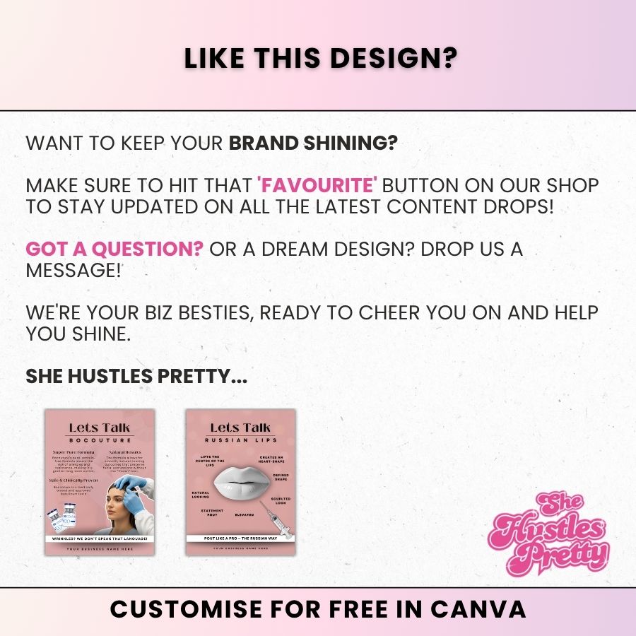 Russian Lips Template for Social Media | Rosy Tones | For Beauty Professionals