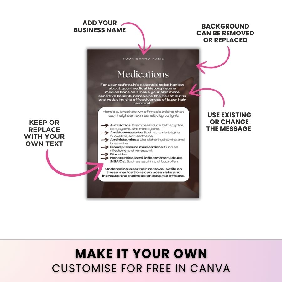 Laser Hair Removal 25 Templates | Social Media Marketing for Beauty Professionals | Neutral 