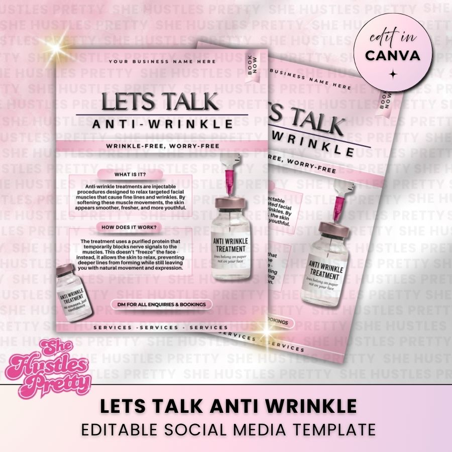 Let's Talk Anti-Wrinkle Post | For Aestheticians | PW-03