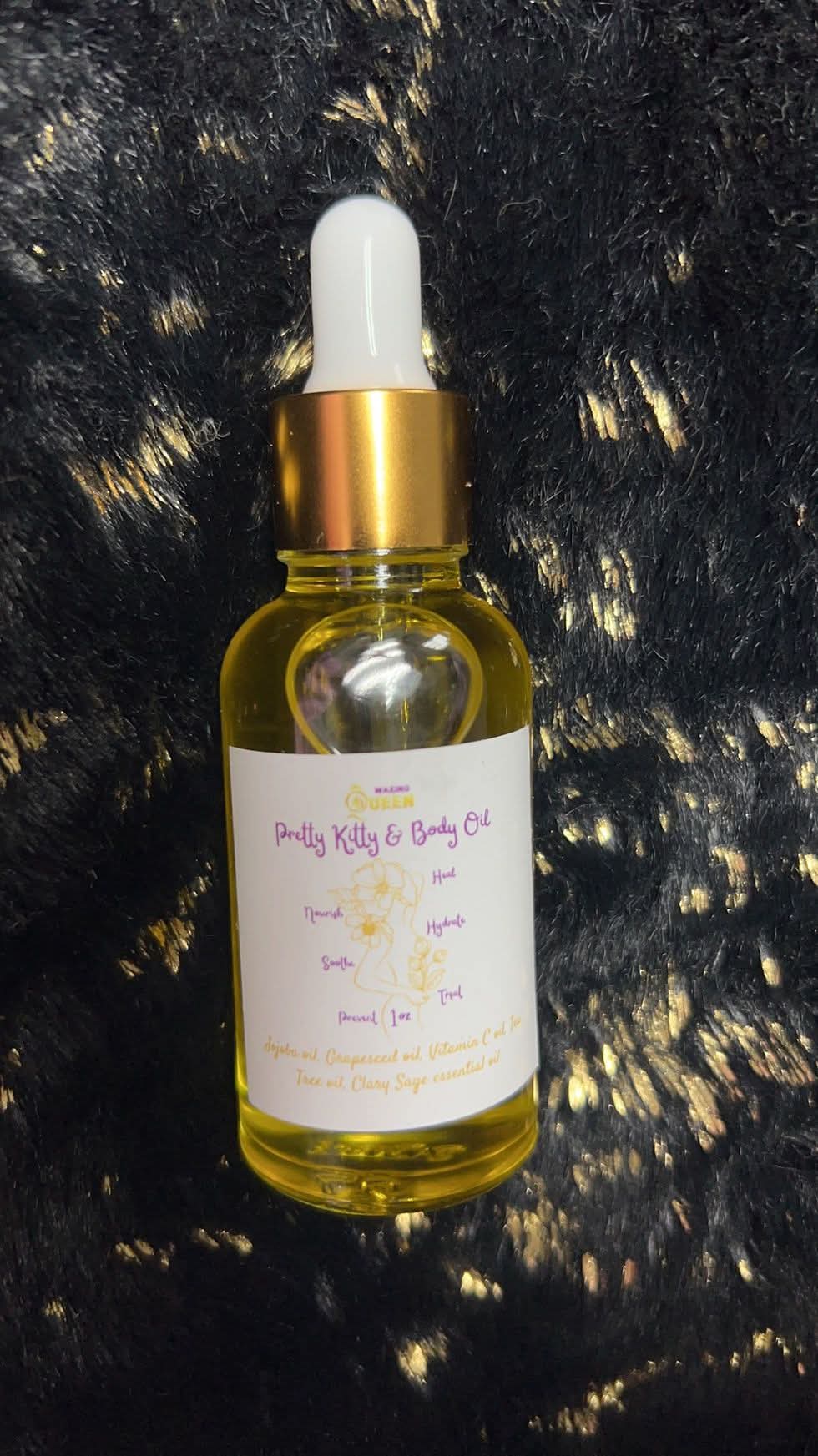 Pretty Kitty and Body Oil 1oz