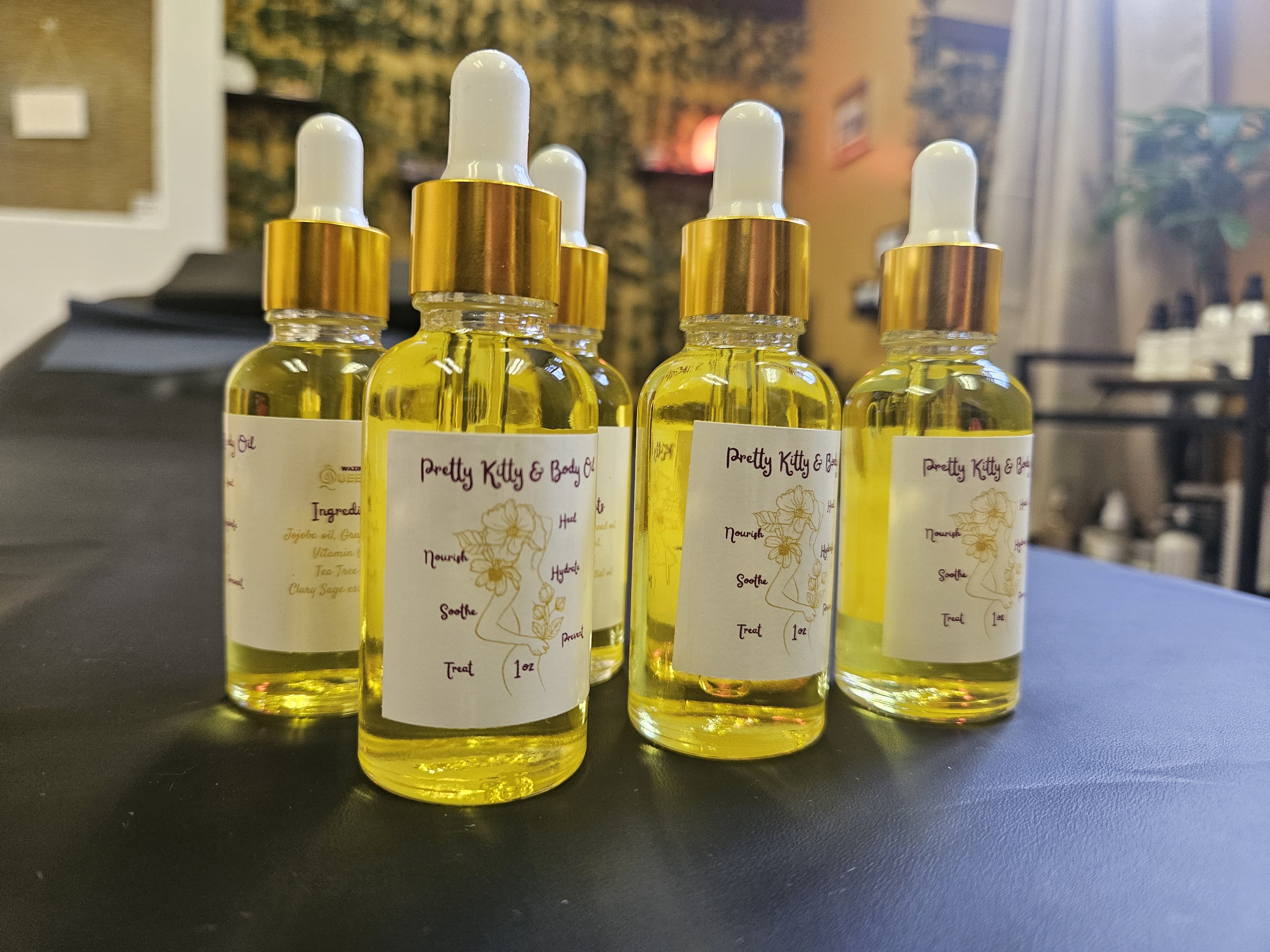 Pretty Kitty and Body Oil 1oz