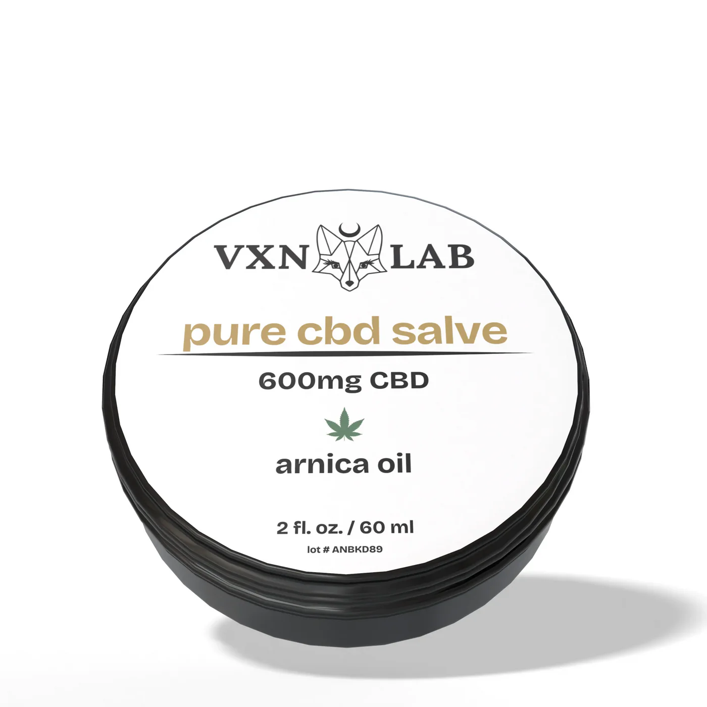 Pure CBD Salve - 600mg - 2oz