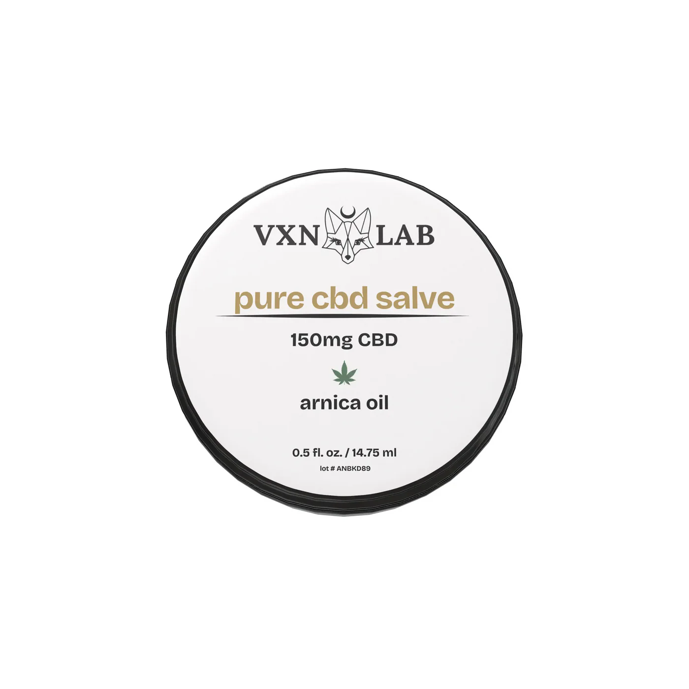 Pure CBD Salve - 150mg - 0.5oz