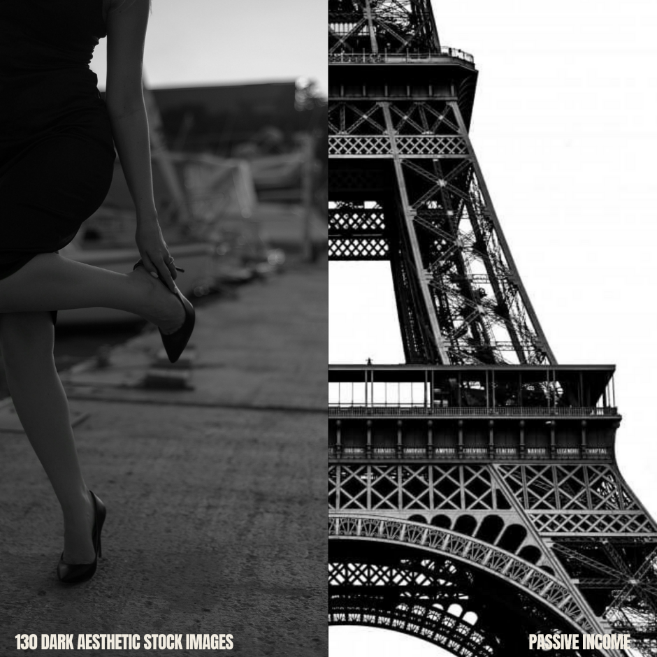 Dark Aesthetic Social Media Stock Images