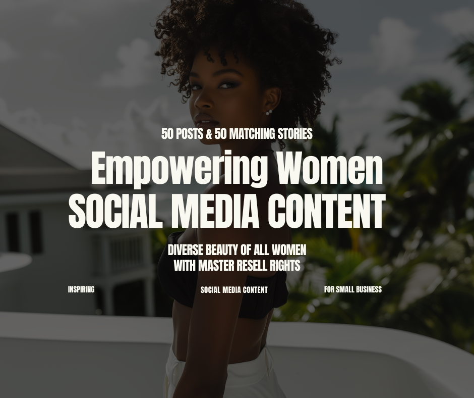 Empowering Women Social Media Content