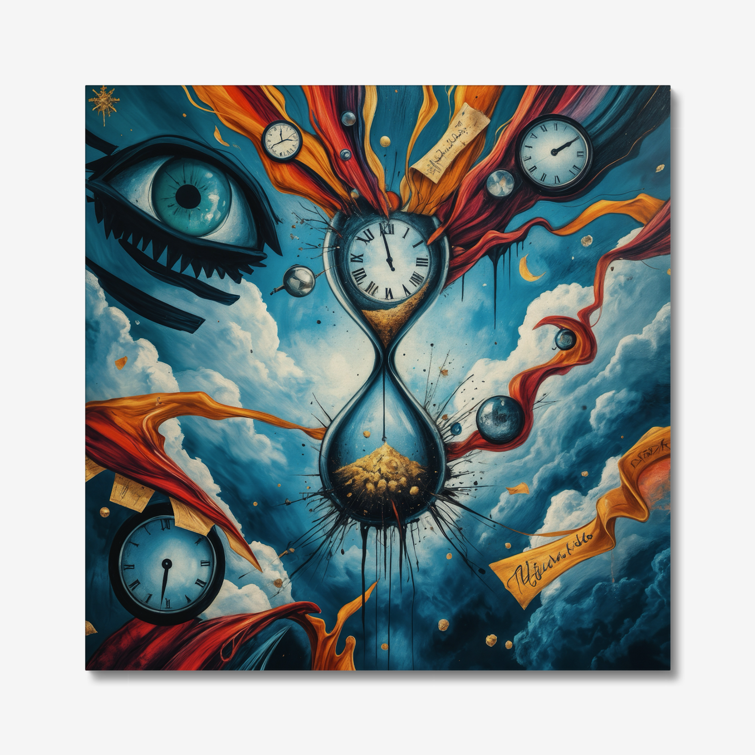 Temporal Bloom - Canvas