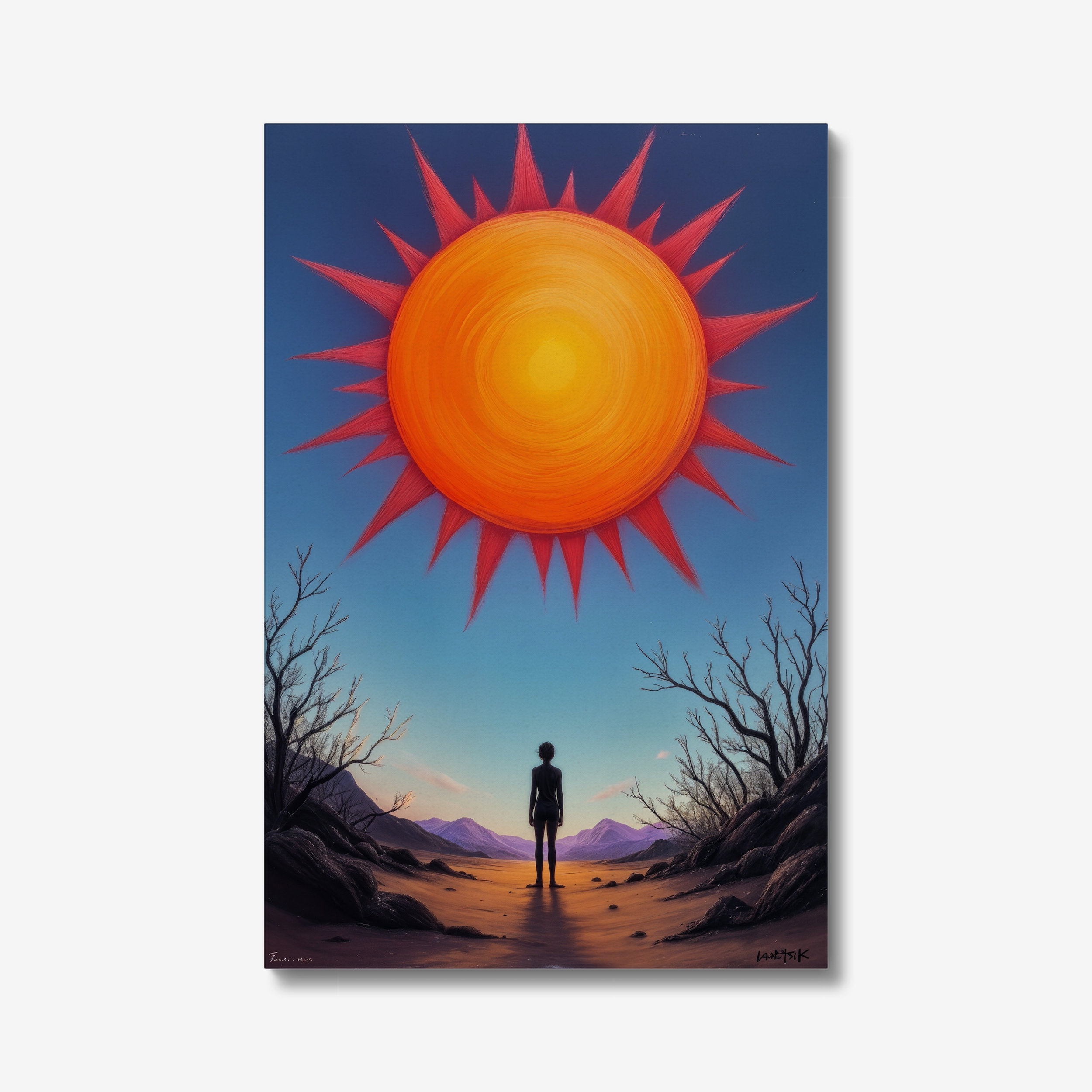 Weight of Light - Canvas