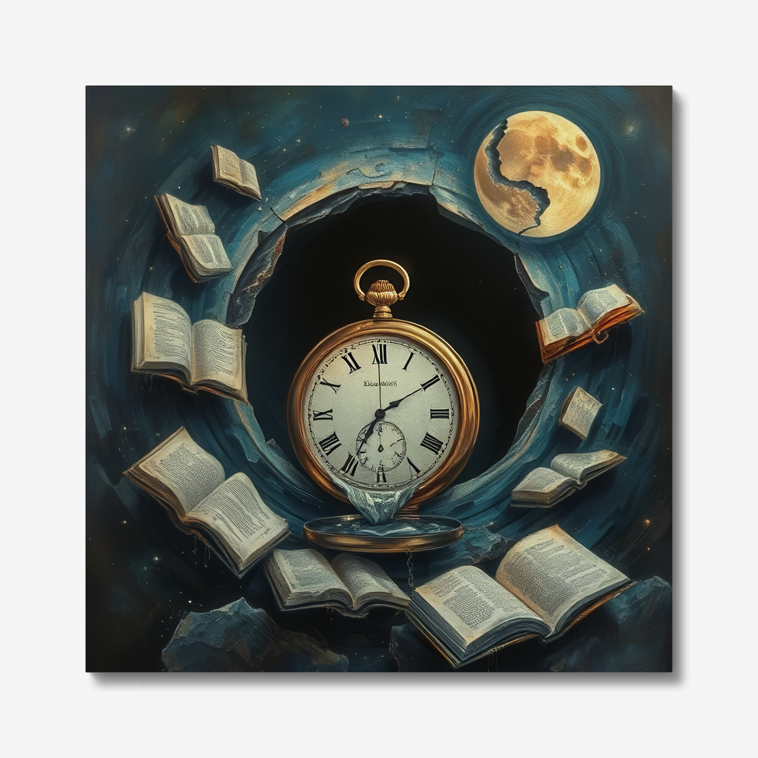Echoes Between Pages - Canvas