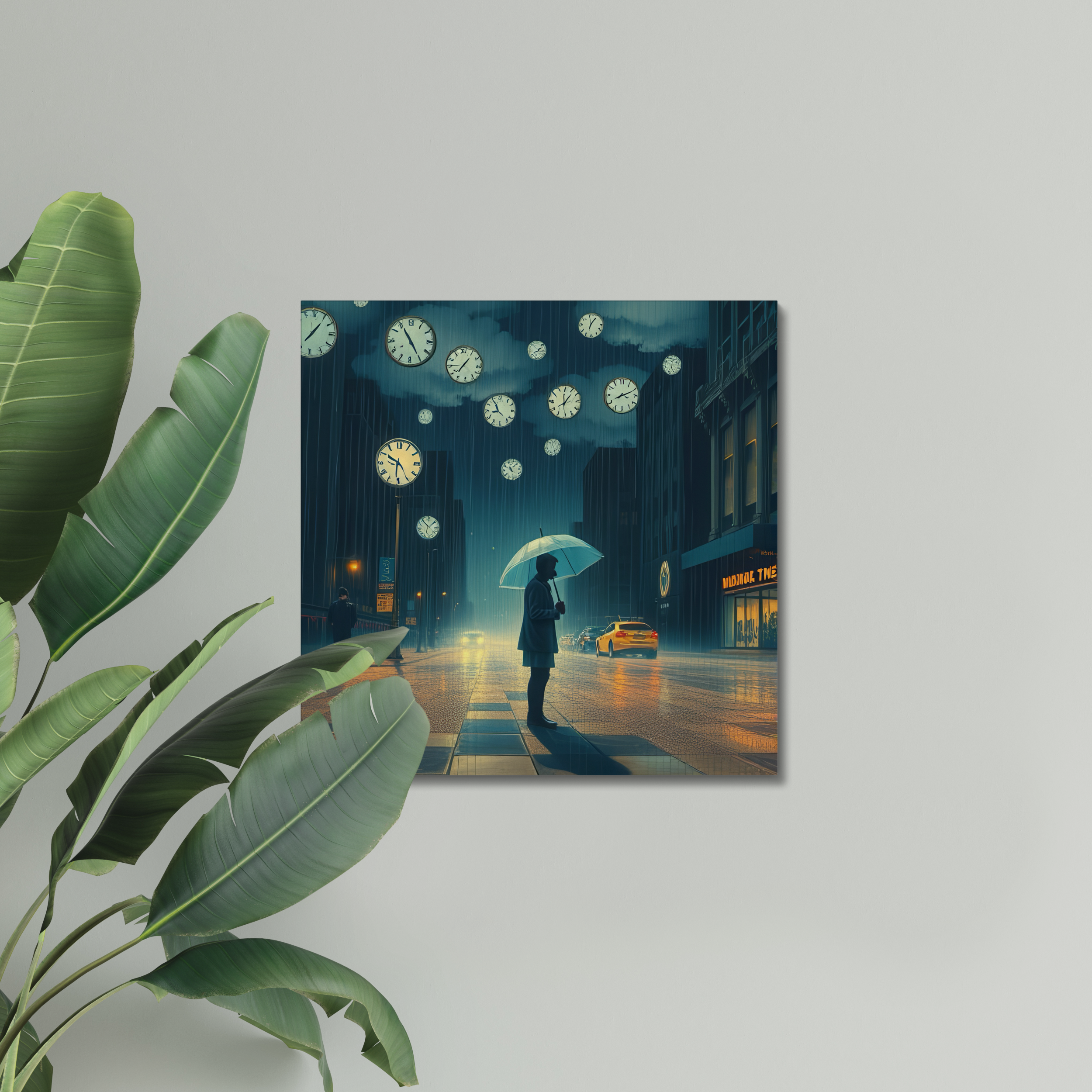 The Hour Falls Softly - Canvas