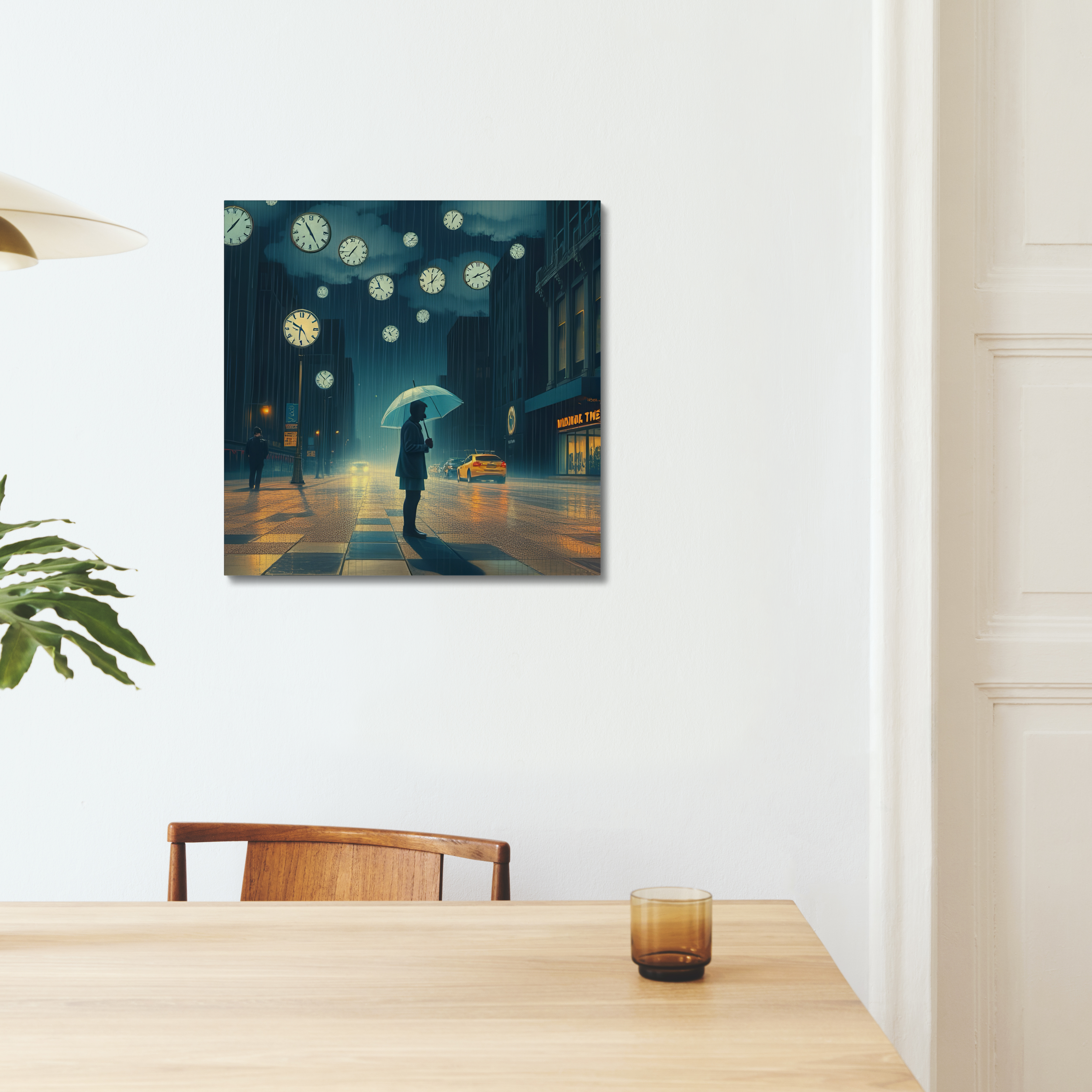 The Hour Falls Softly - Canvas