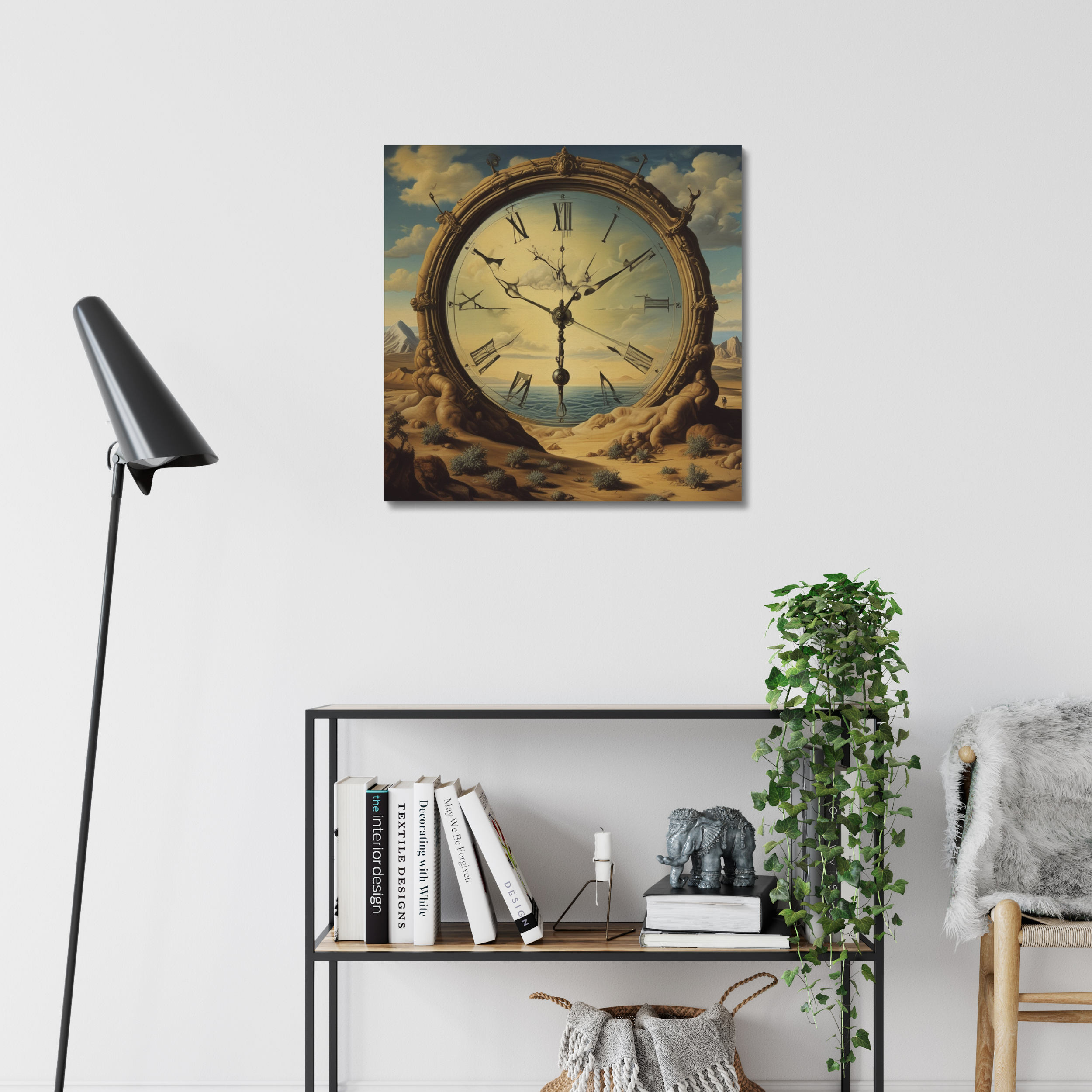 The Eternal Gaze - Canvas
