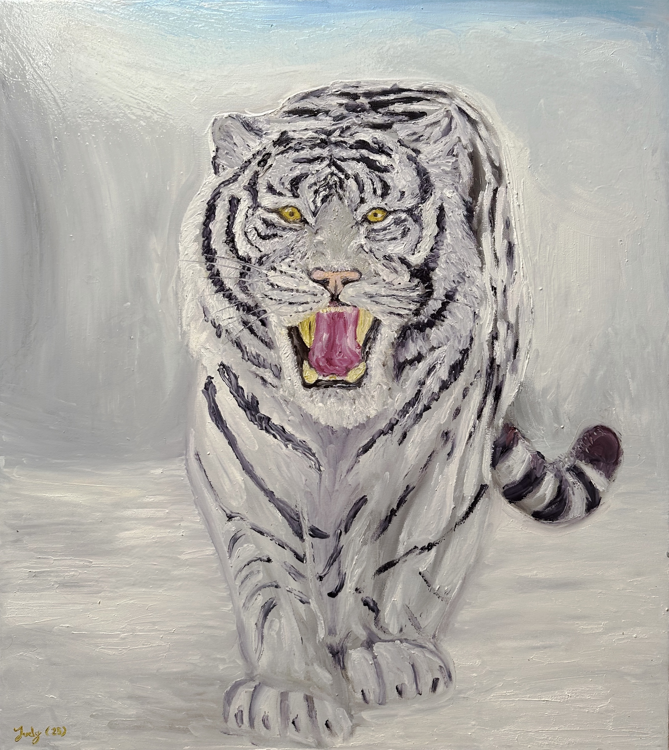 "Tigre bianca" Judy Mazzotti 2025