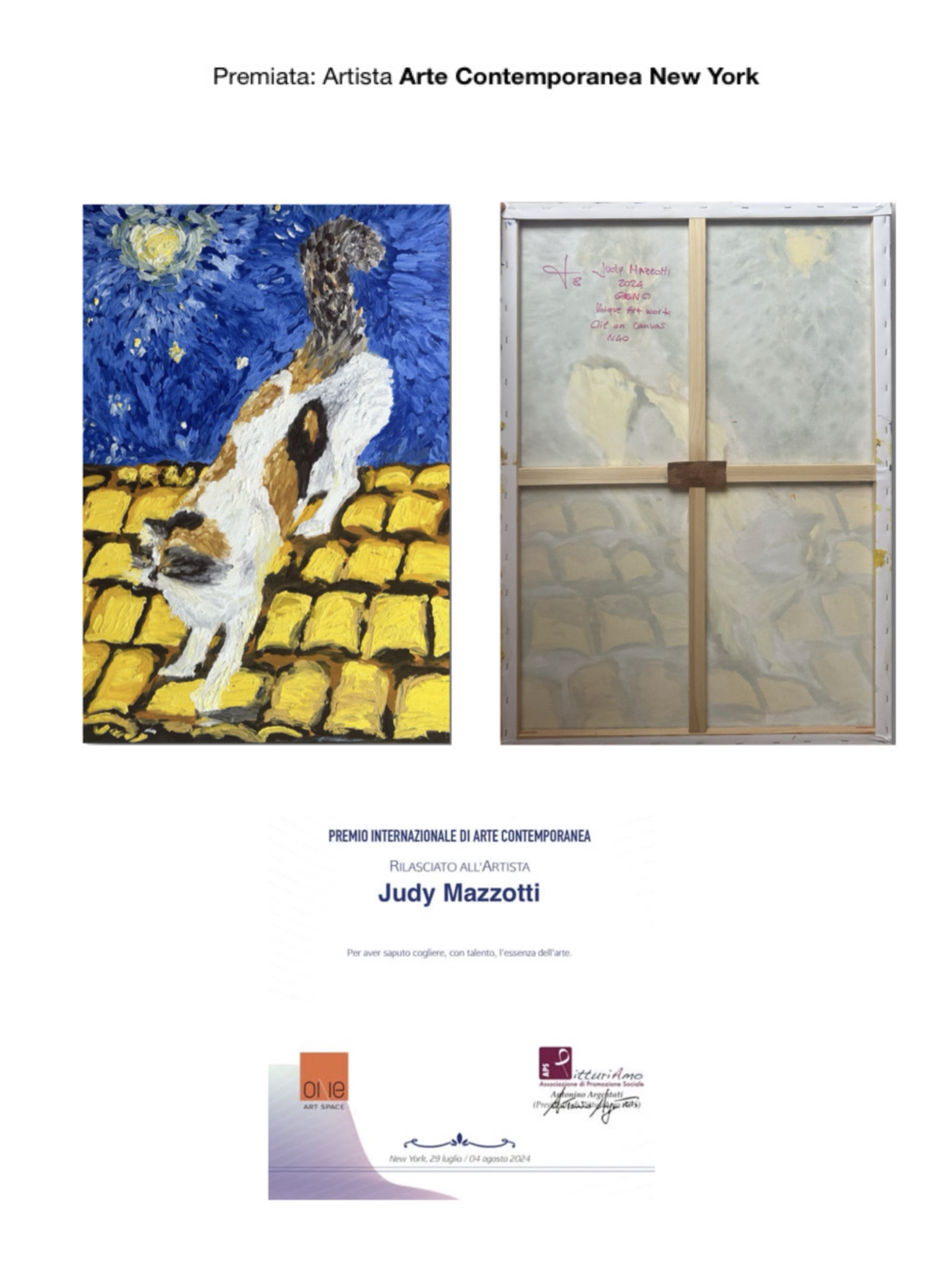 "Dafne sul tetto" Judy Mazzotti 2024 N°40