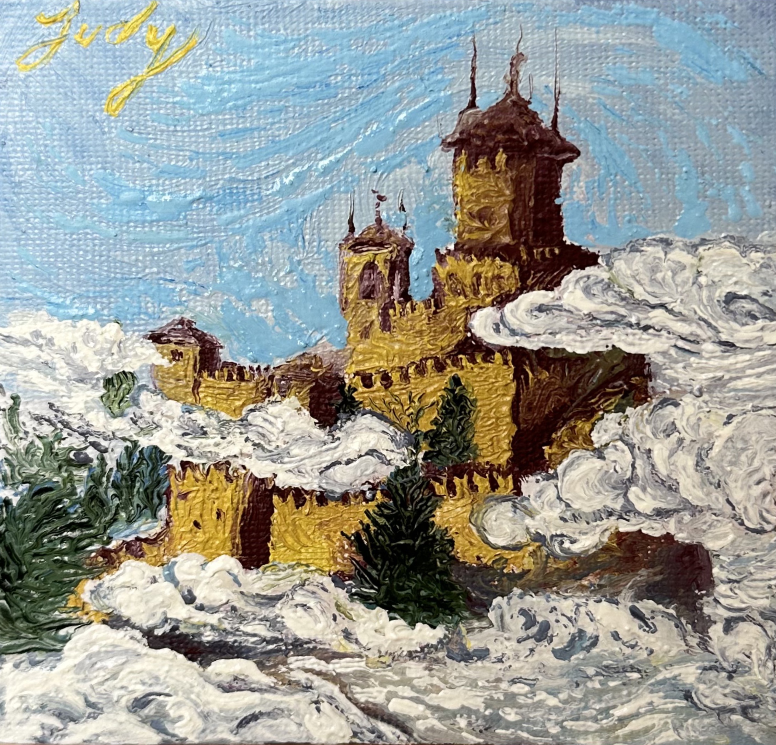 "Castello di San Marino" Judy Mazzotti 2025