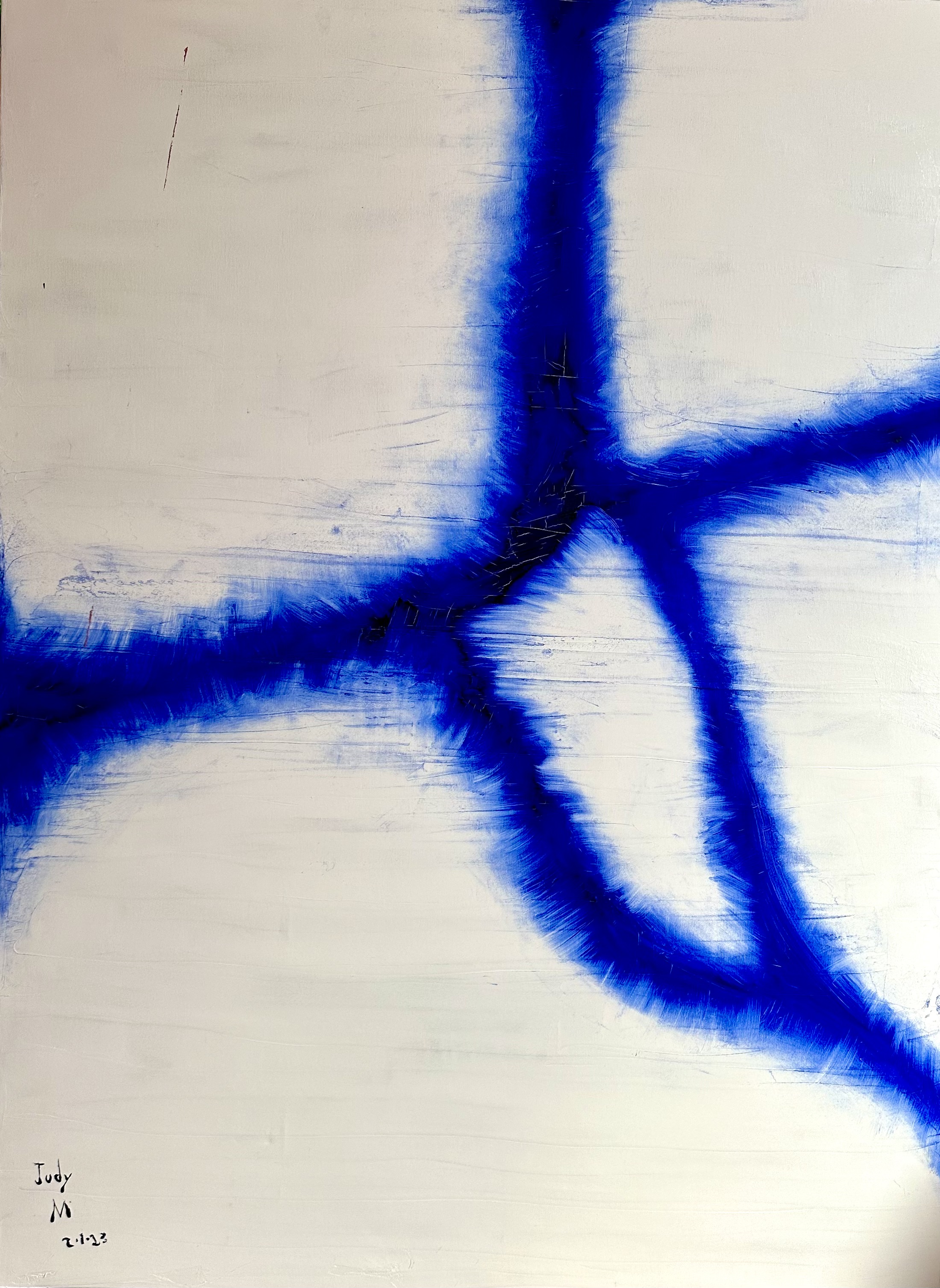 "Meelting ice" Judy Mazzotti 2021 N°01