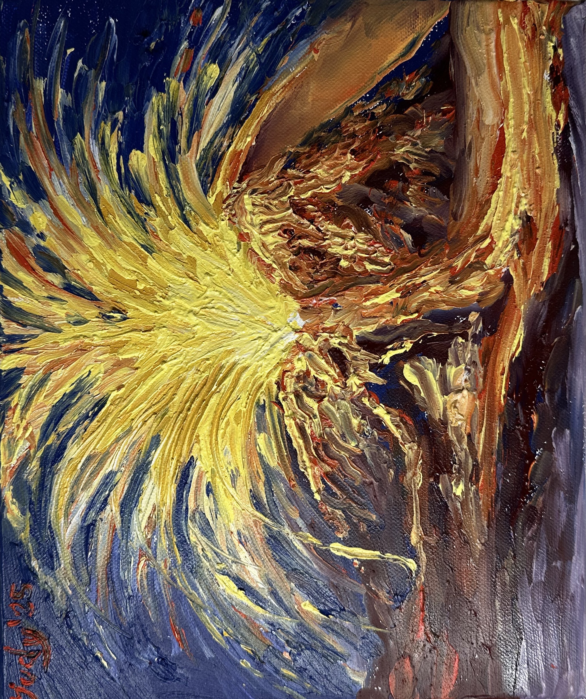 "Eruzione dell'Etna" Judy Mazzotti 2025