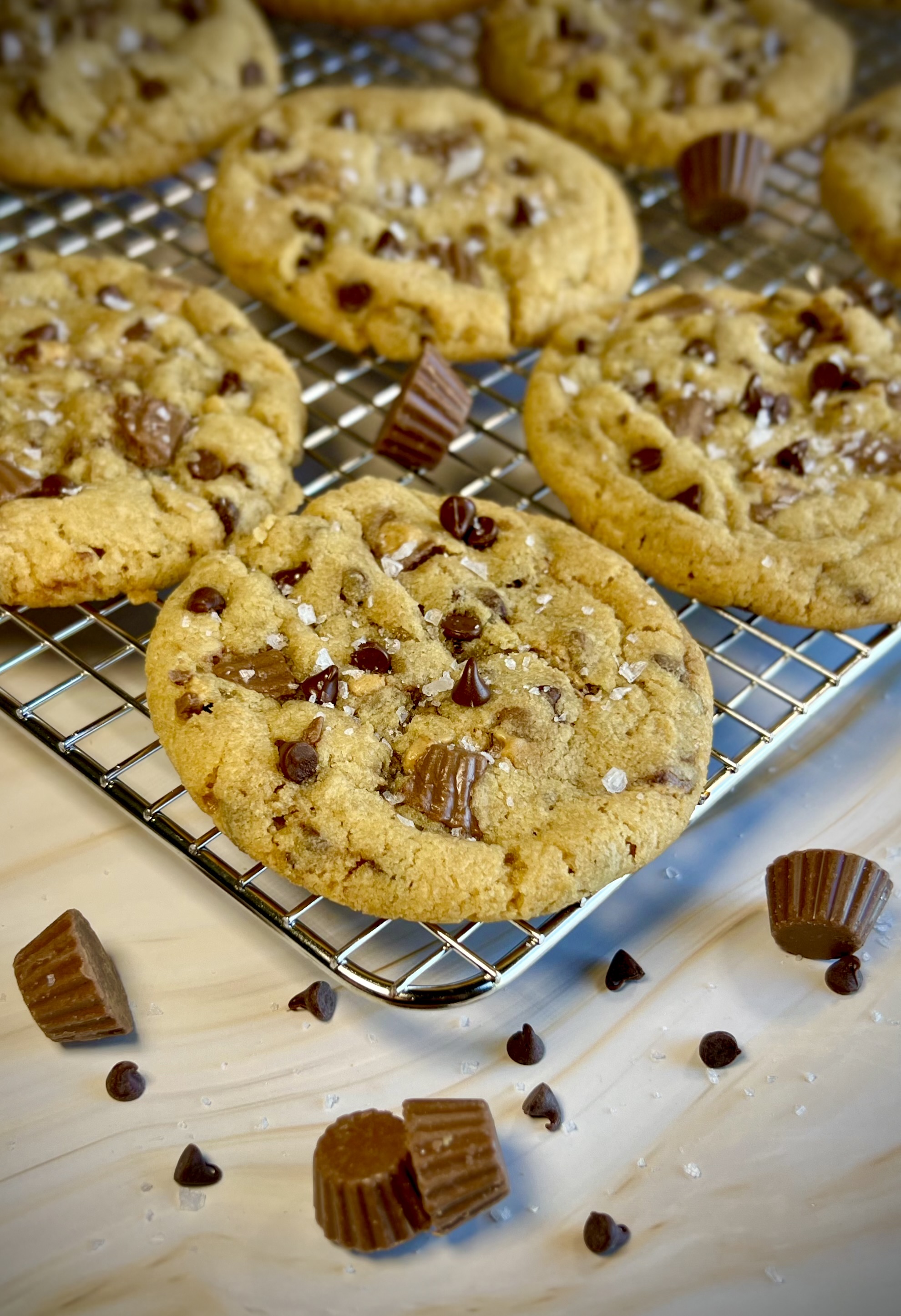 Peanut Butter Chocolate Chip Cookies