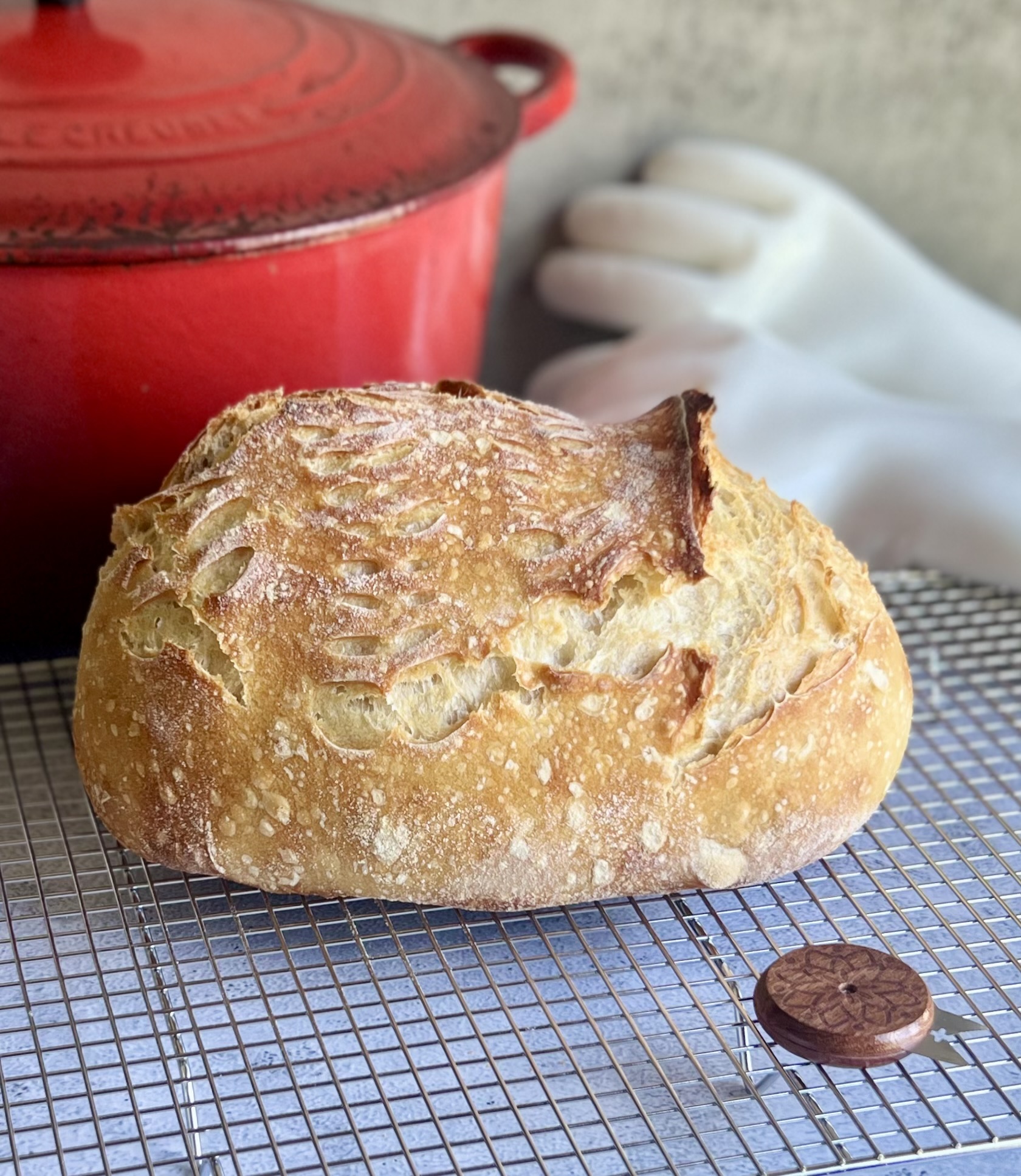 Organic Artisan Sourdough Bread (Boule)