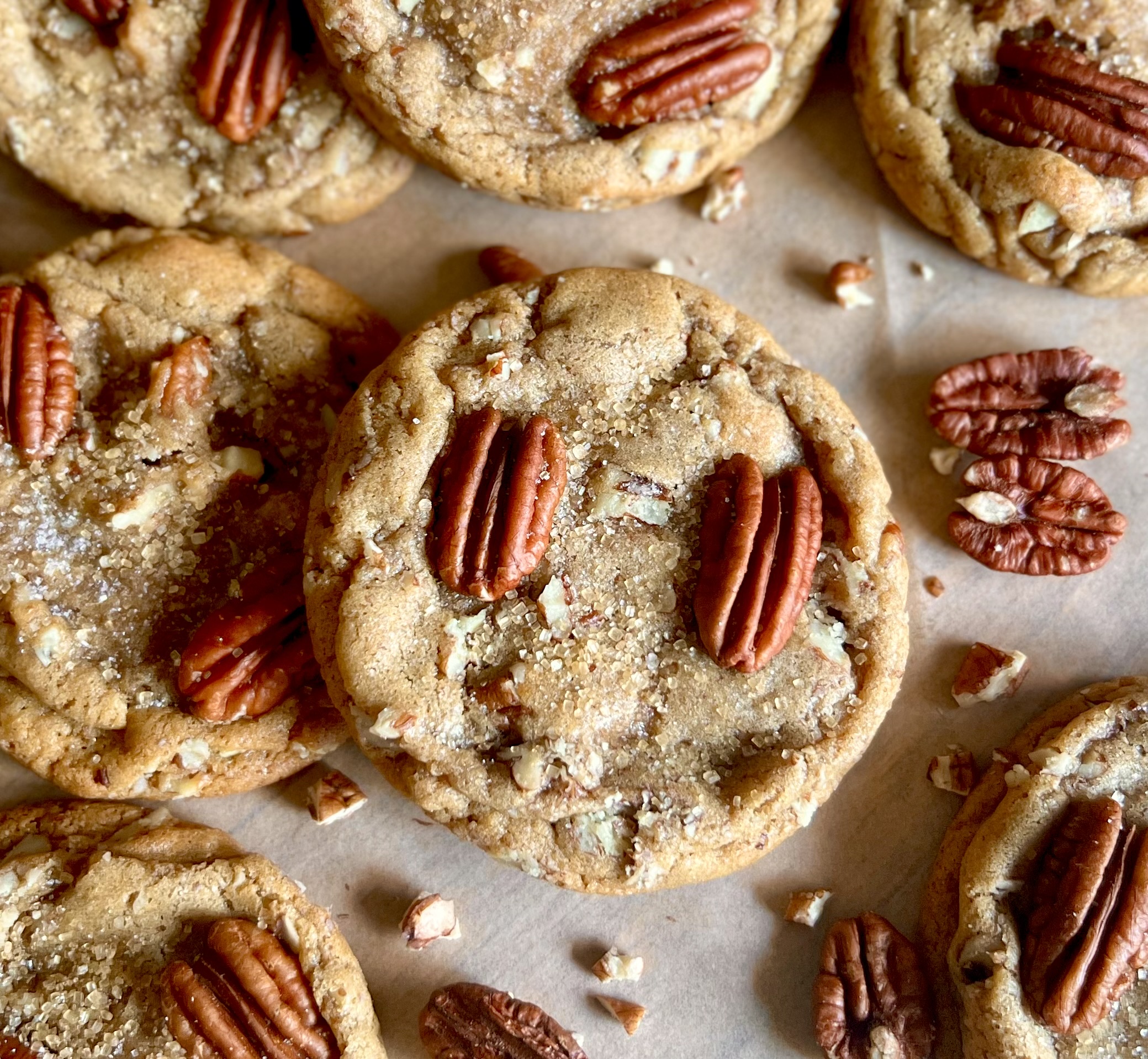 Brown Butter Pecan Cookies