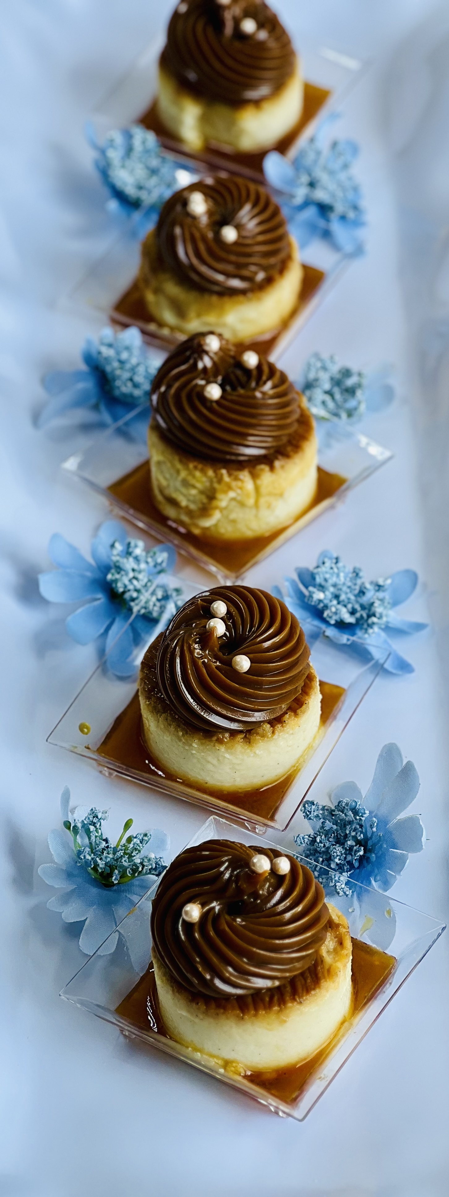Mini Dulce De Leche Vanilla Bean Flan