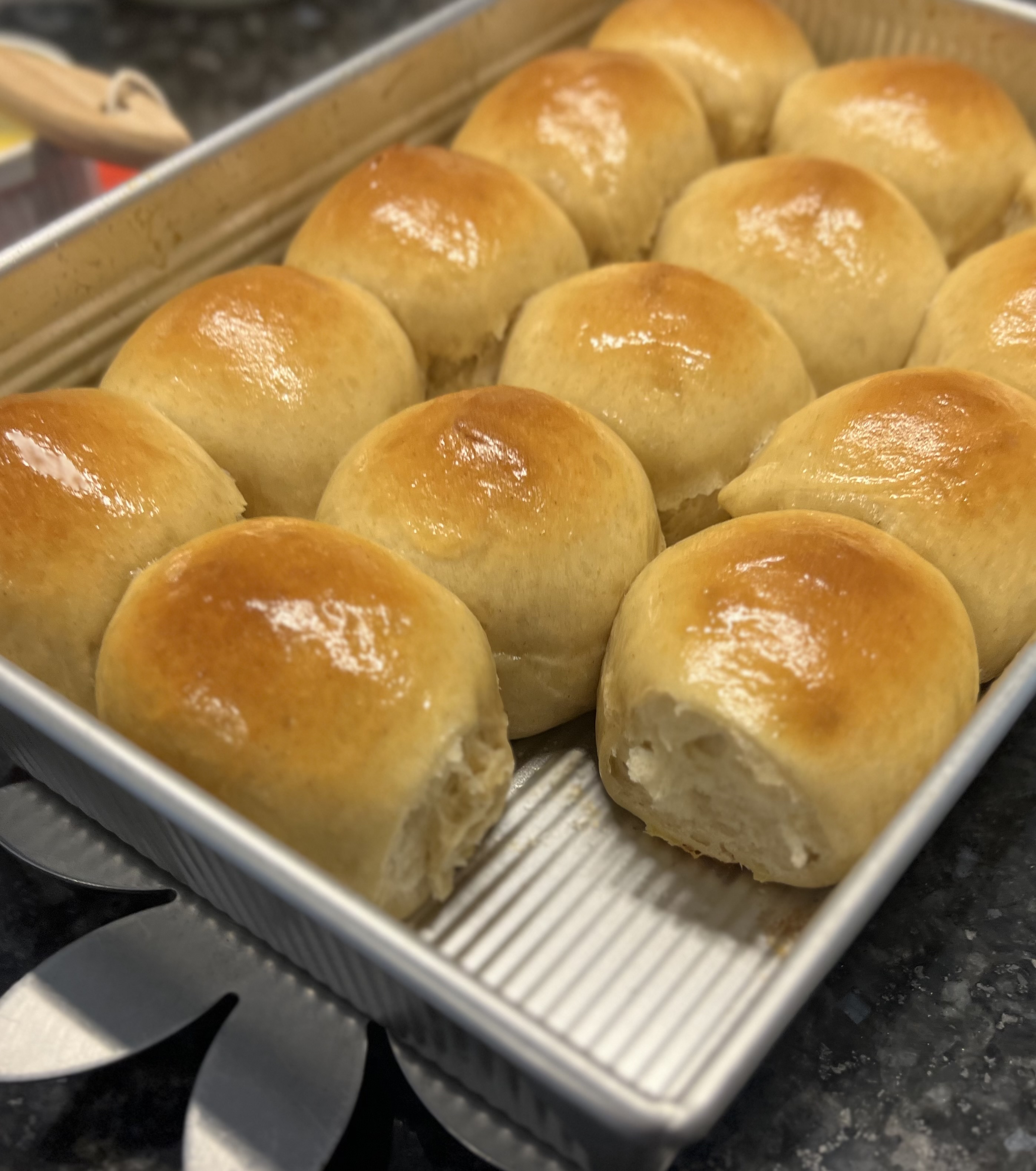 Freshly Baked Dinner Rolls