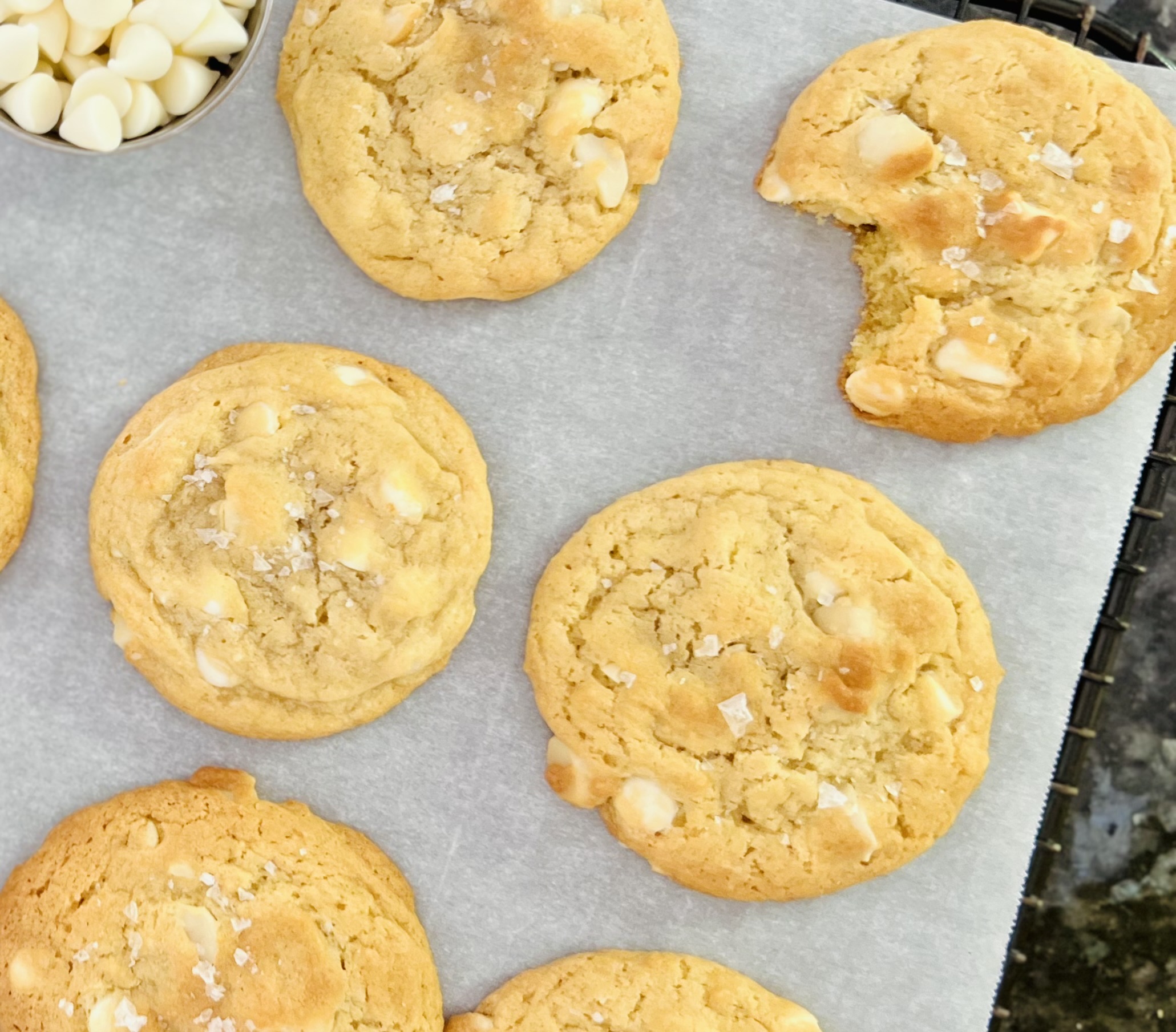 White Chocolate Macadamia Nut Cookies