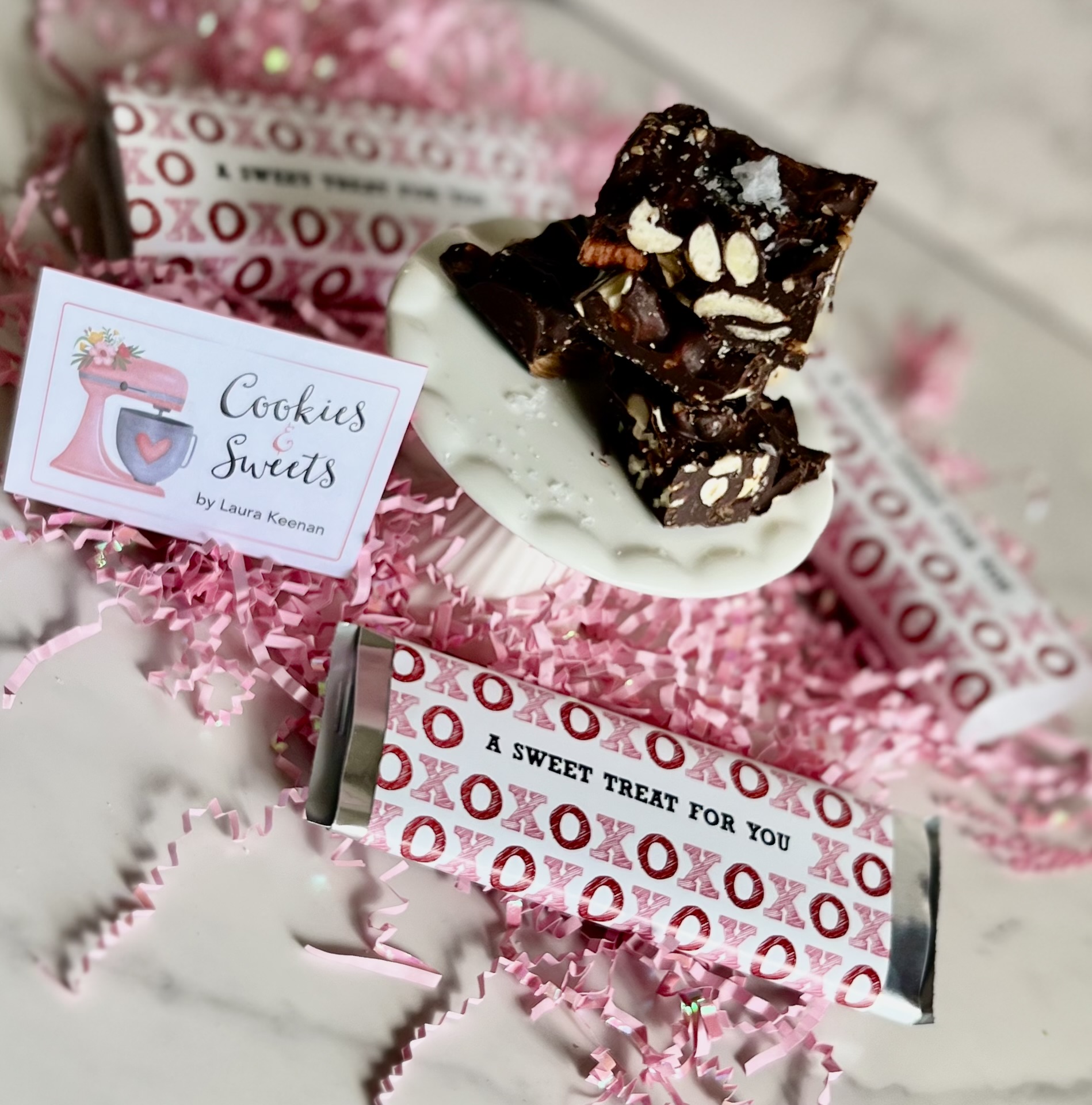 Homemade Chocolate-Covered Cayenne Nuts Cluster